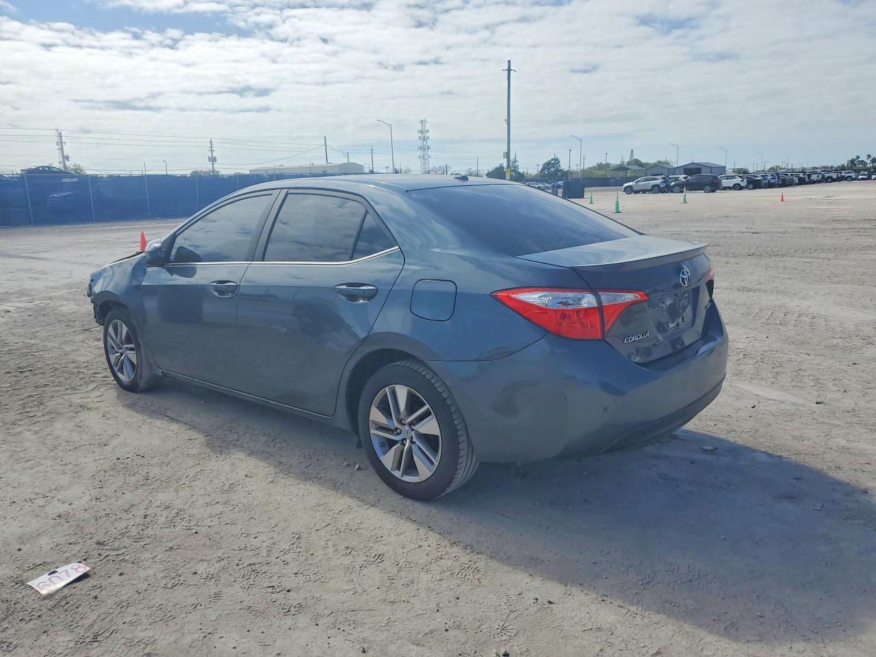 2015 Toyota Corolla Le Eco Plus Blue vin: 2T1BPRHE0FC415195