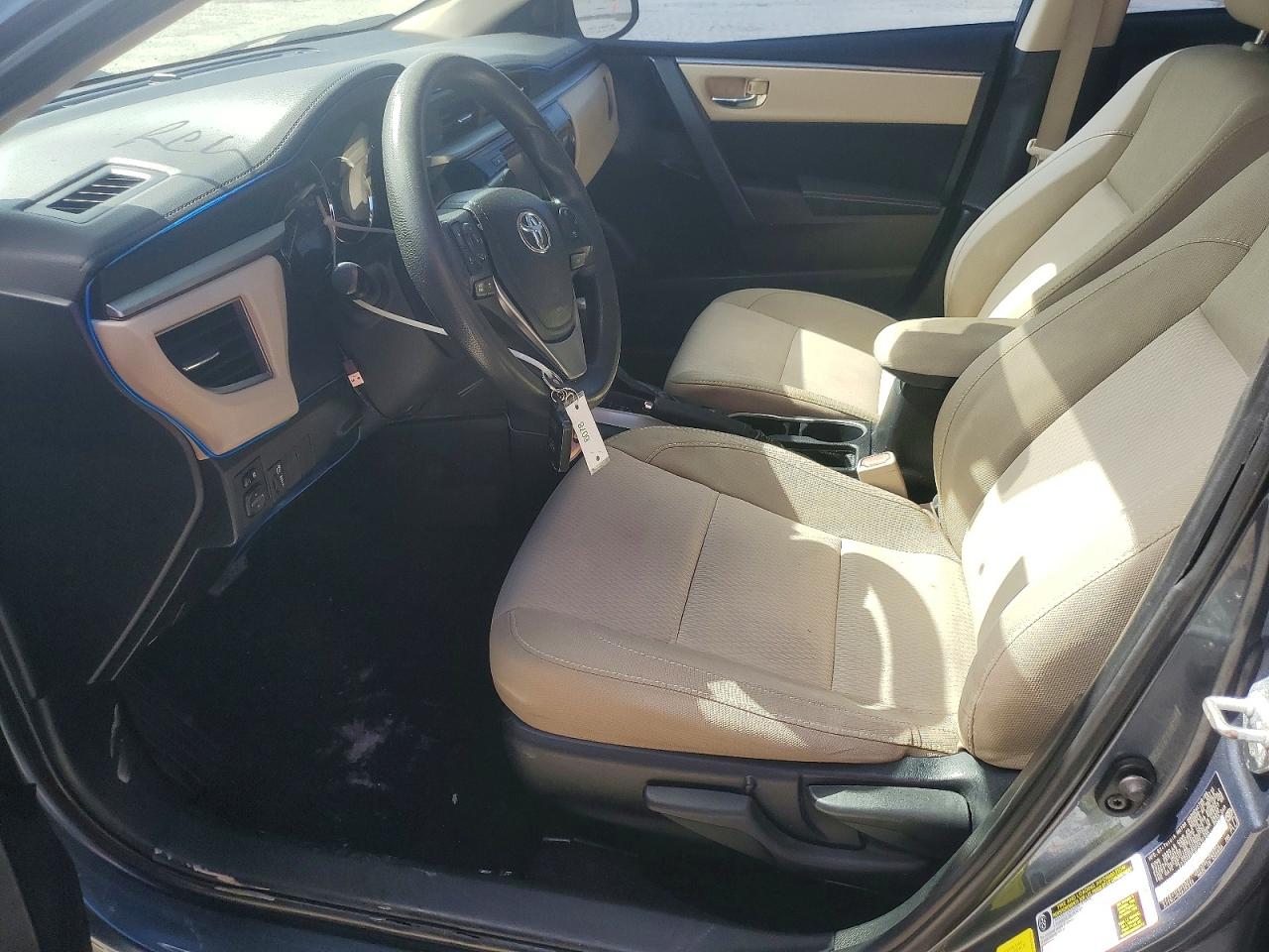 2015 Toyota Corolla Le Eco Plus Blue vin: 2T1BPRHE0FC415195