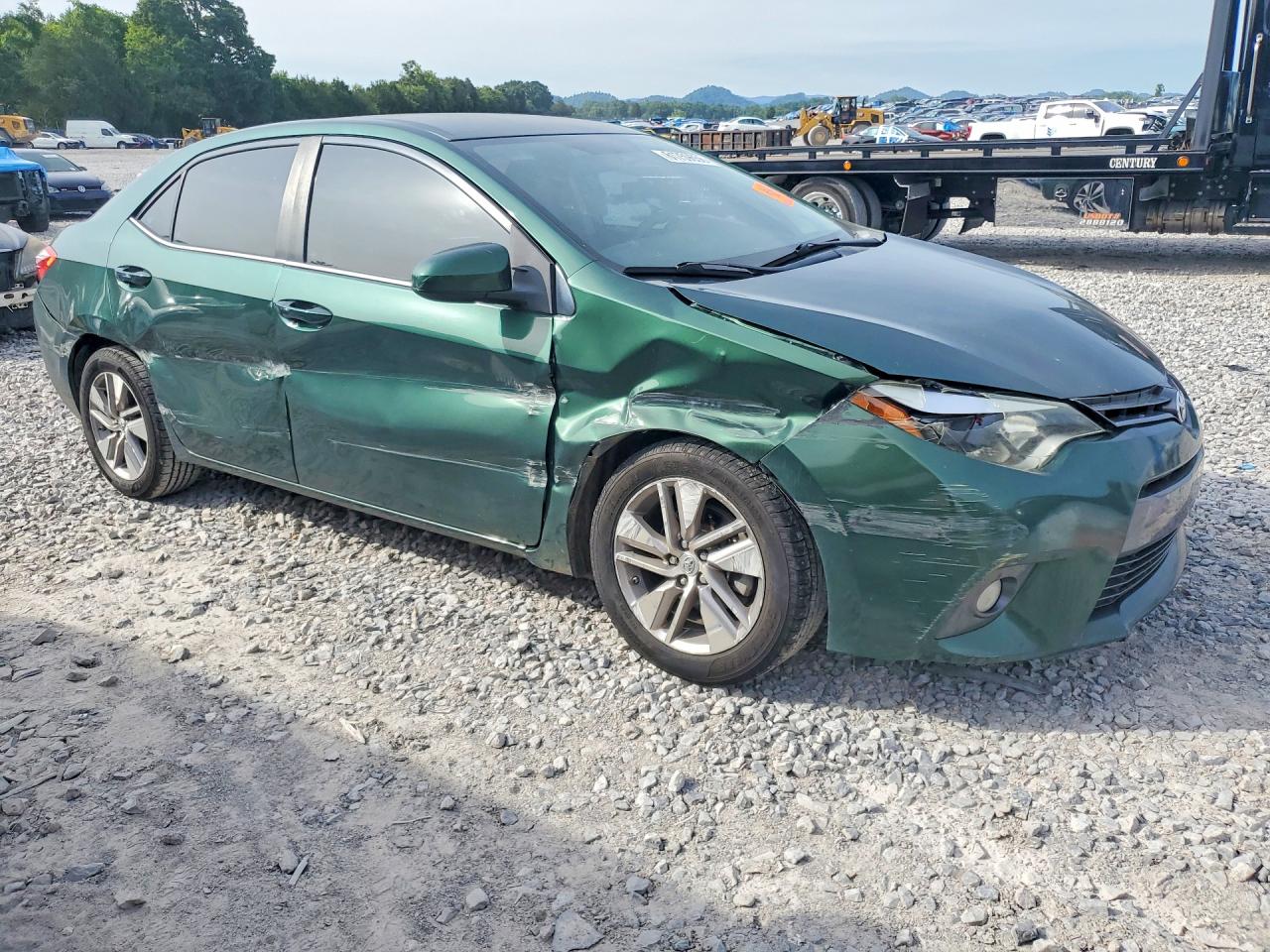2015 Toyota Corolla Le Eco Plus Зеленый vin: 2T1BPRHE0FC429856