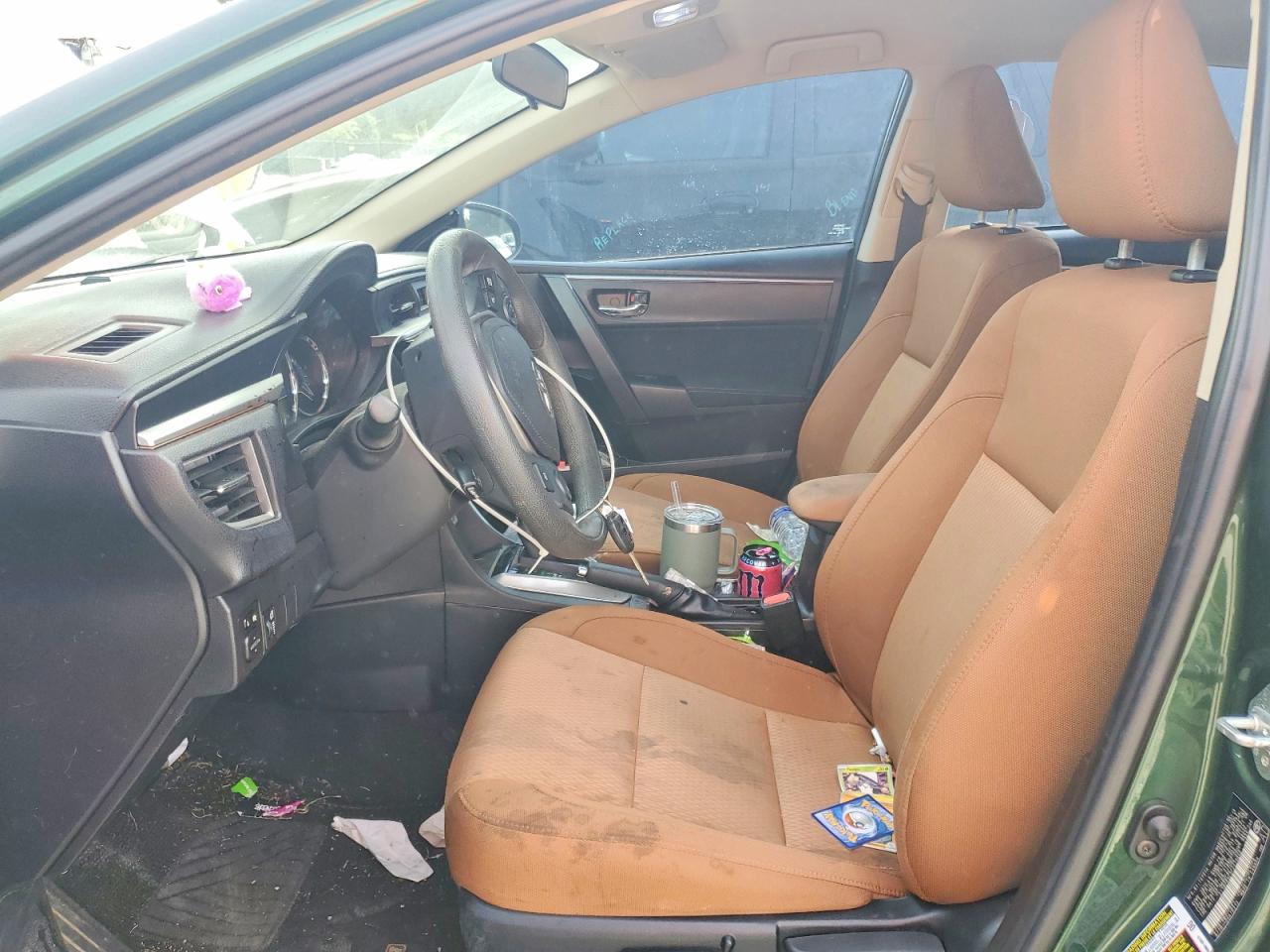 2015 Toyota Corolla Le Eco Plus Зеленый vin: 2T1BPRHE0FC429856