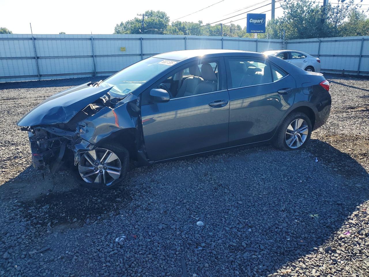 2014 Toyota Corolla Le Eco Plus Gray vin: 2T1BPRHE1EC146252