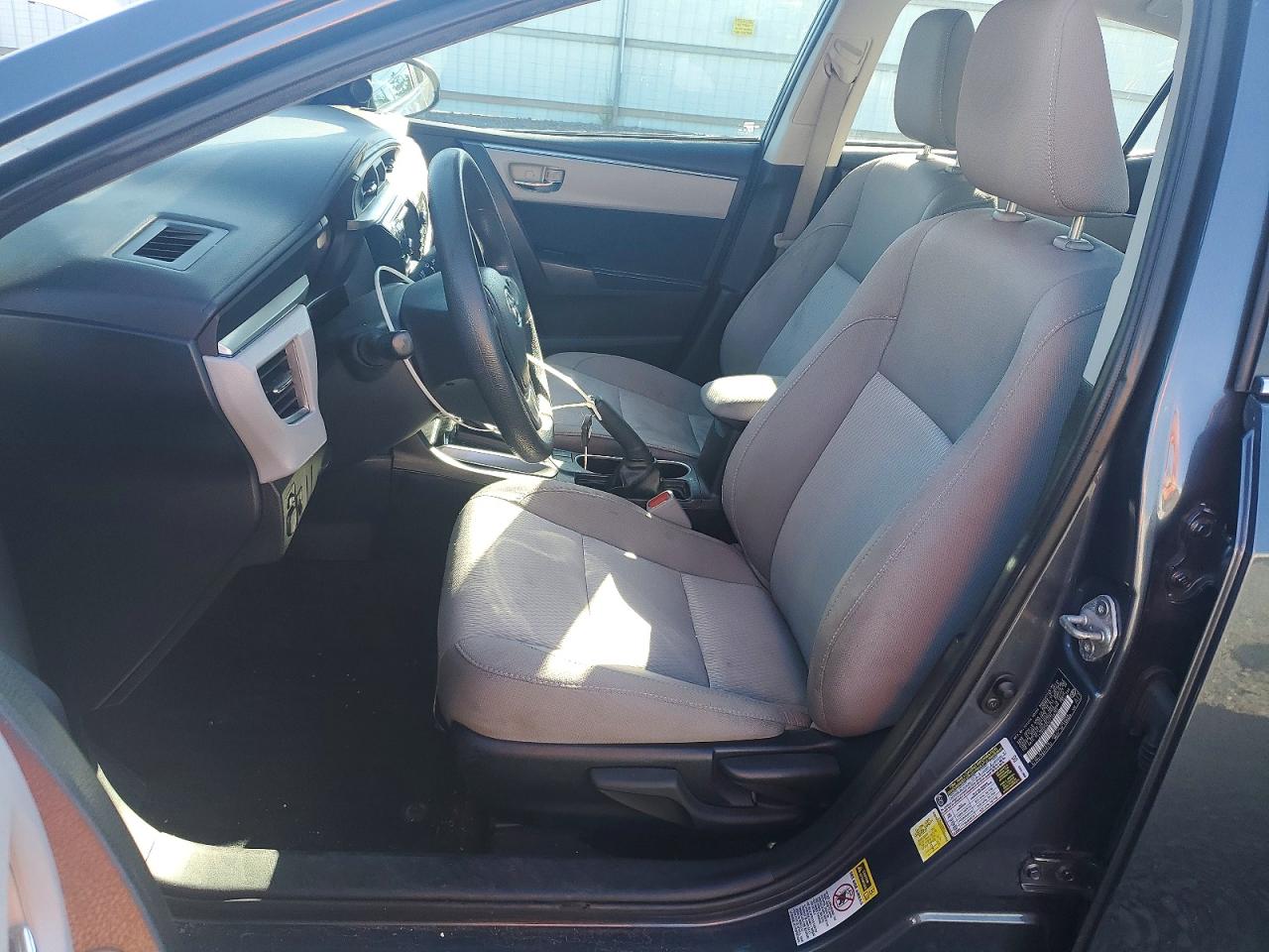 2014 Toyota Corolla Le Eco Plus Gray vin: 2T1BPRHE1EC146252