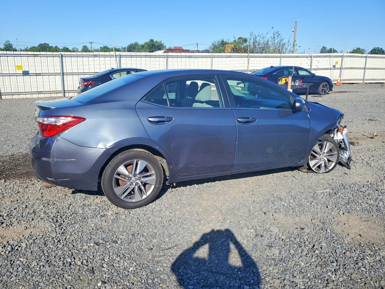 2014 Toyota Corolla Le Eco Plus Gray vin: 2T1BPRHE1EC146252