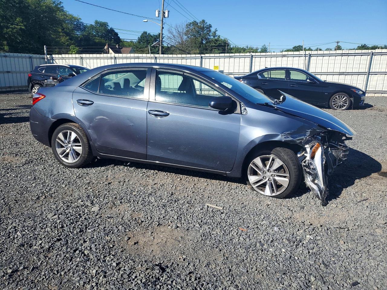 2014 Toyota Corolla Le Eco Plus Gray vin: 2T1BPRHE1EC146252