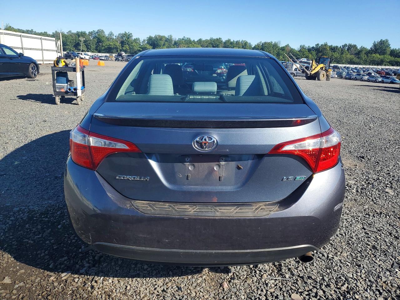 2014 Toyota Corolla Le Eco Plus Gray vin: 2T1BPRHE1EC146252