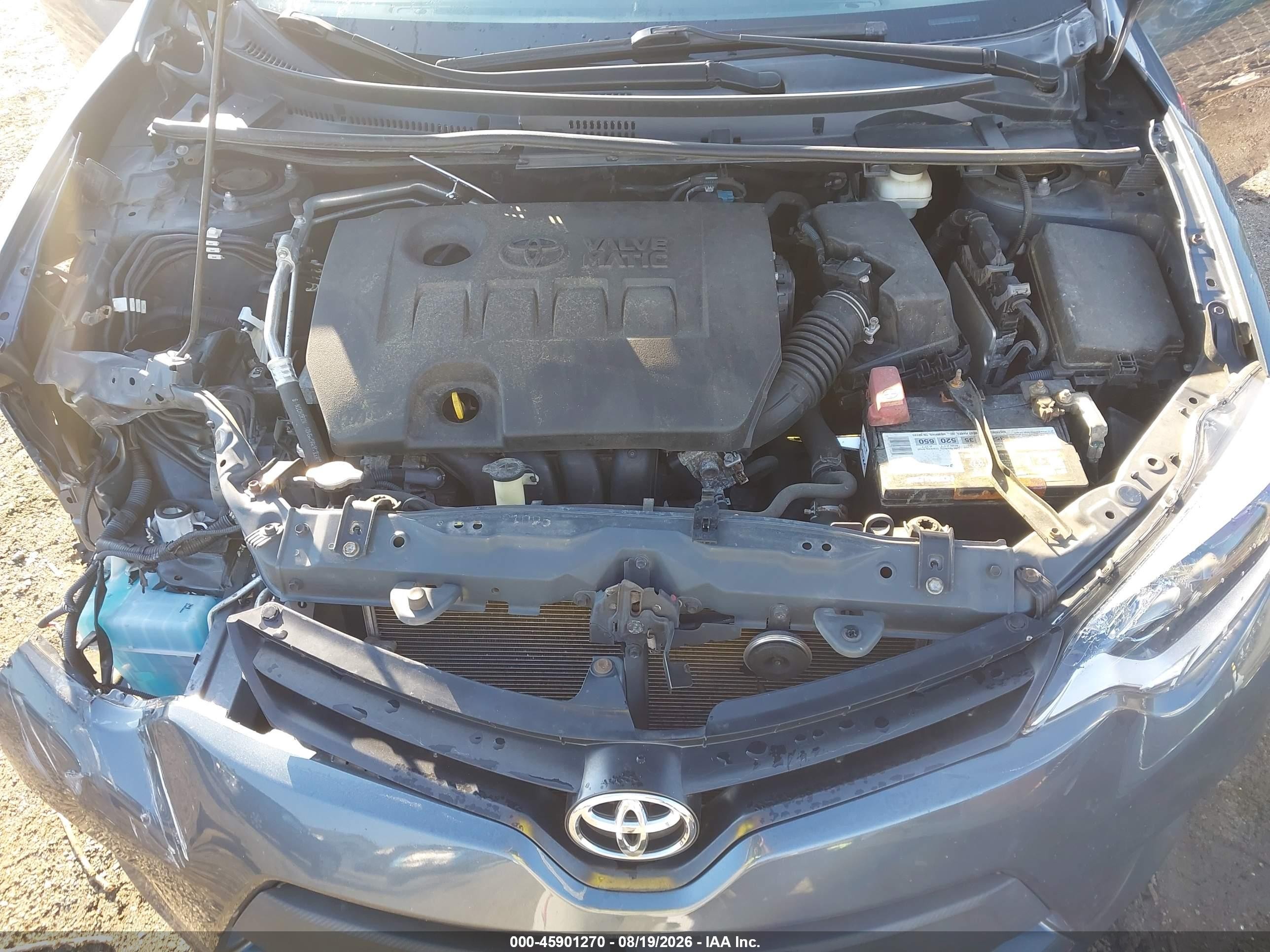 2014 Toyota Corolla Le Eco Синий vin: 2T1BPRHE1EC210449