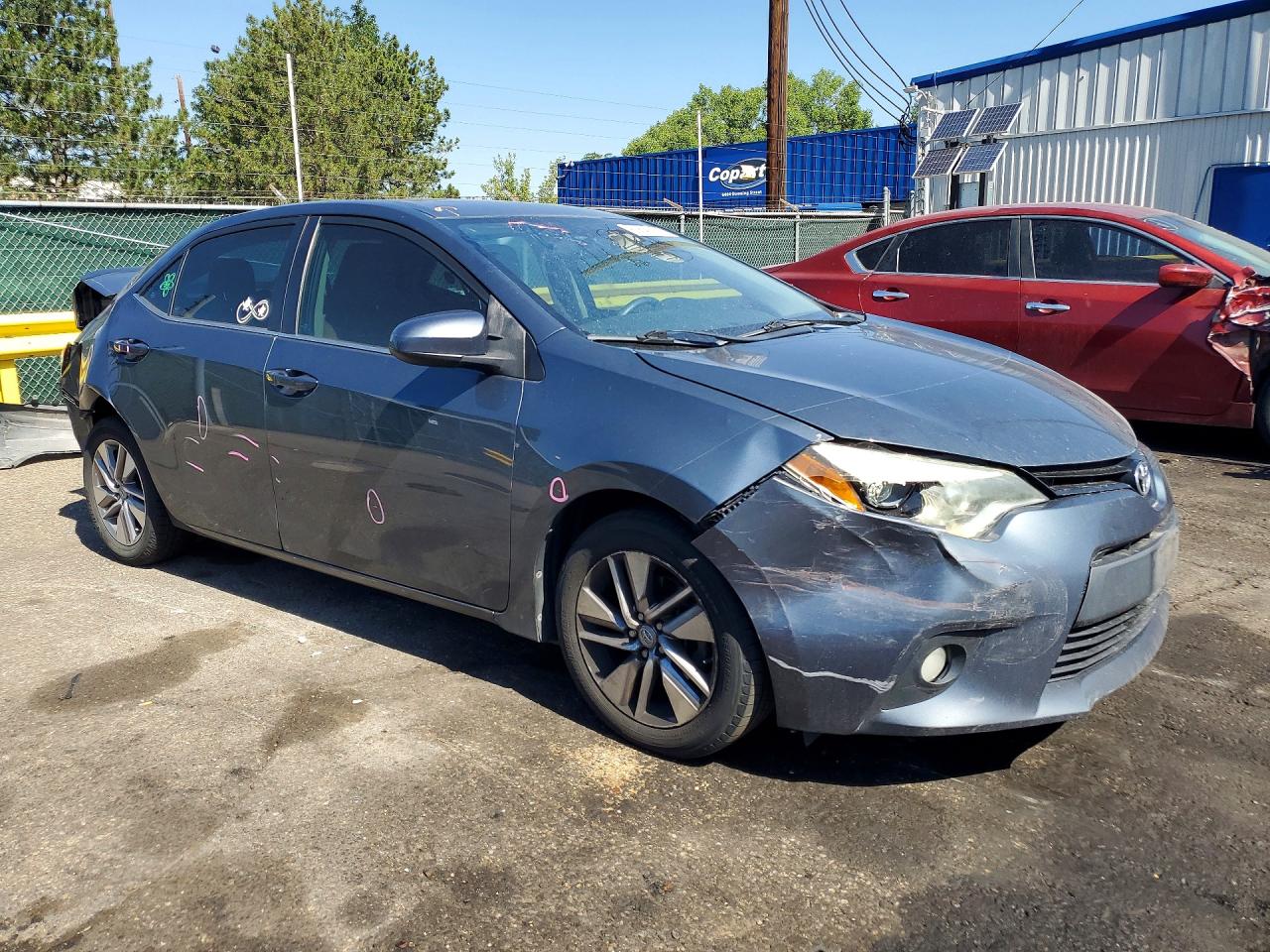 2014 Toyota Corolla Le Eco Plus Серый vin: 2T1BPRHE1EC218177