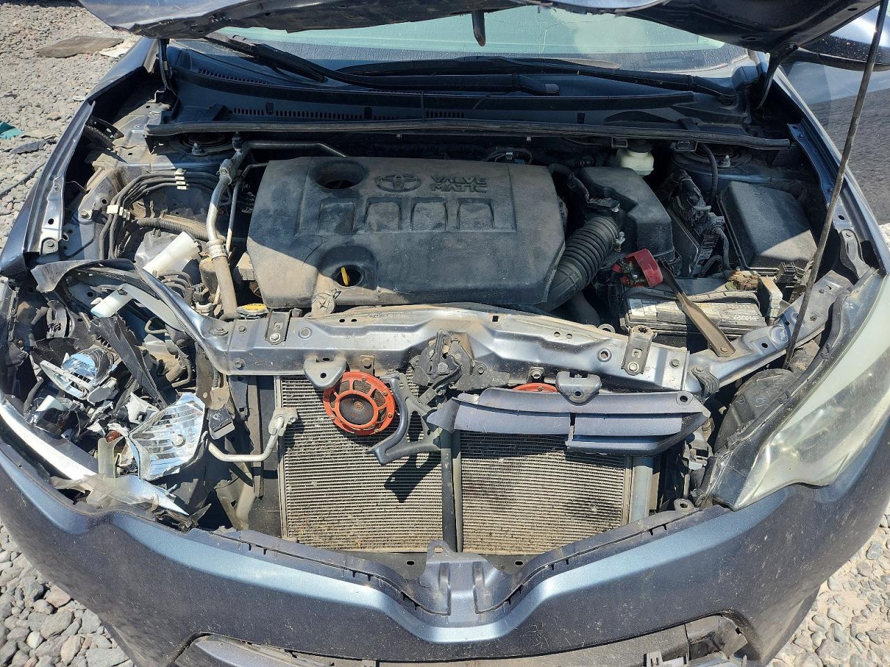 2015 Toyota Corolla Le Eco Gray vin: 2T1BPRHE1FC233893