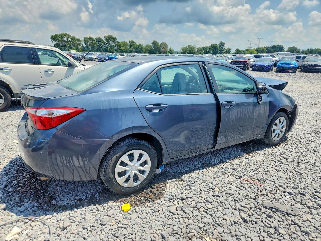 2015 Toyota Corolla Le Eco Gray vin: 2T1BPRHE1FC233893