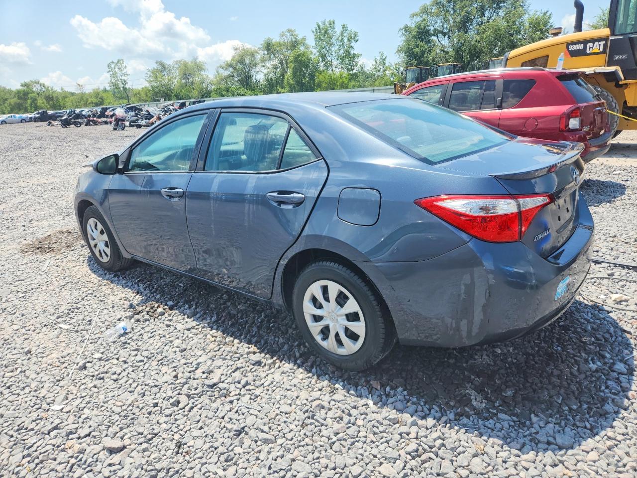 2015 Toyota Corolla Le Eco Gray vin: 2T1BPRHE1FC233893