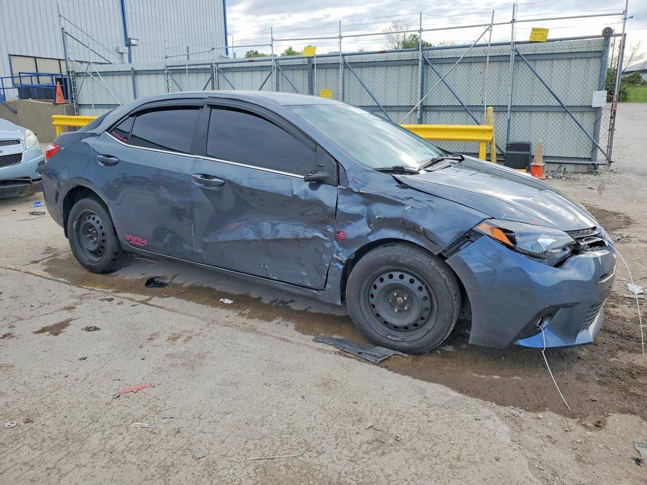 2015 Toyota Corolla Le Eco Plus Blue vin: 2T1BPRHE1FC388363