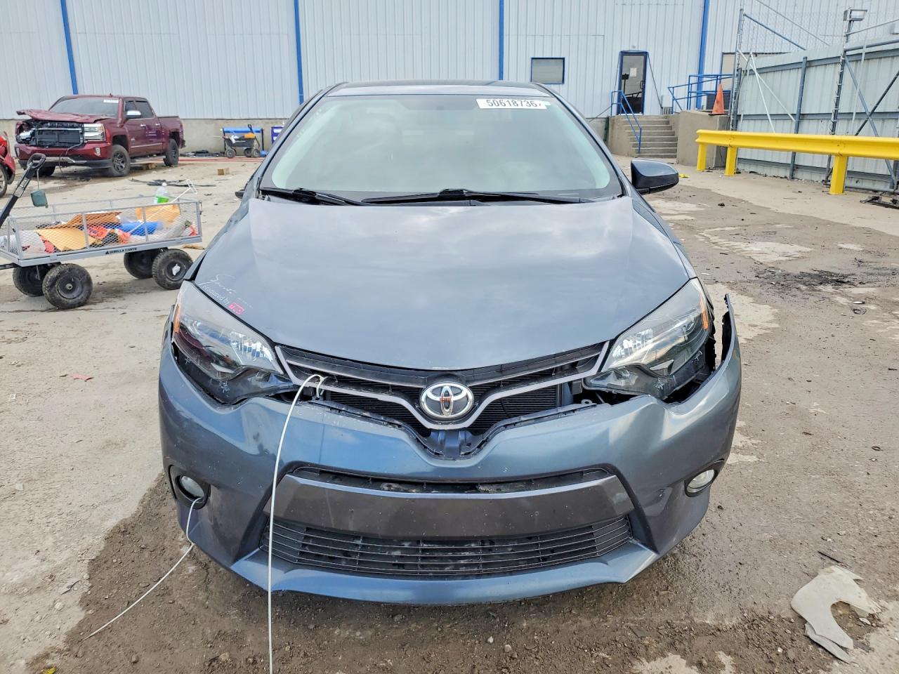 2015 Toyota Corolla Le Eco Plus Blue vin: 2T1BPRHE1FC388363