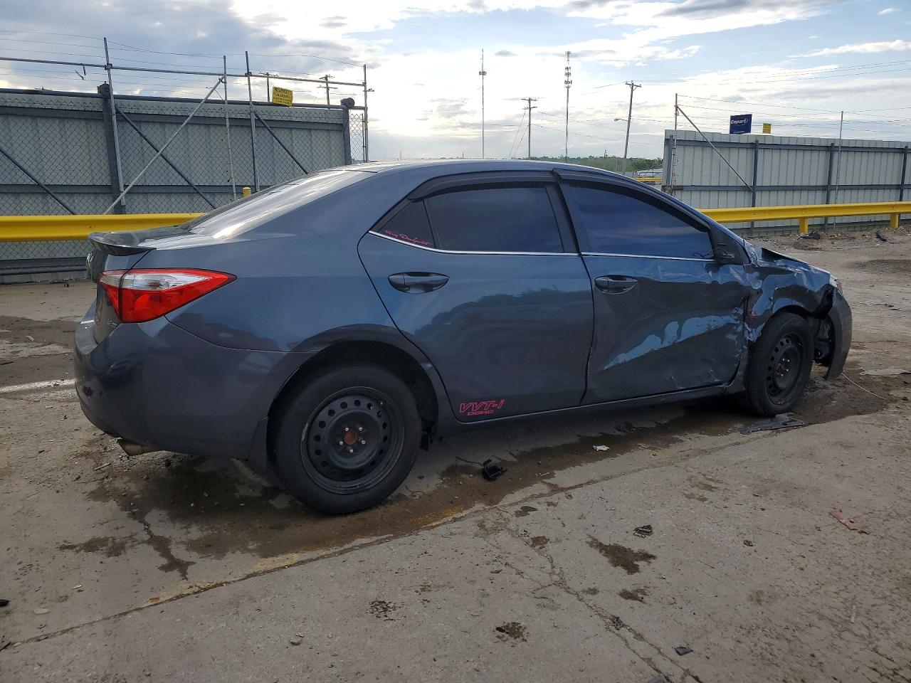 2015 Toyota Corolla Le Eco Plus Blue vin: 2T1BPRHE1FC388363