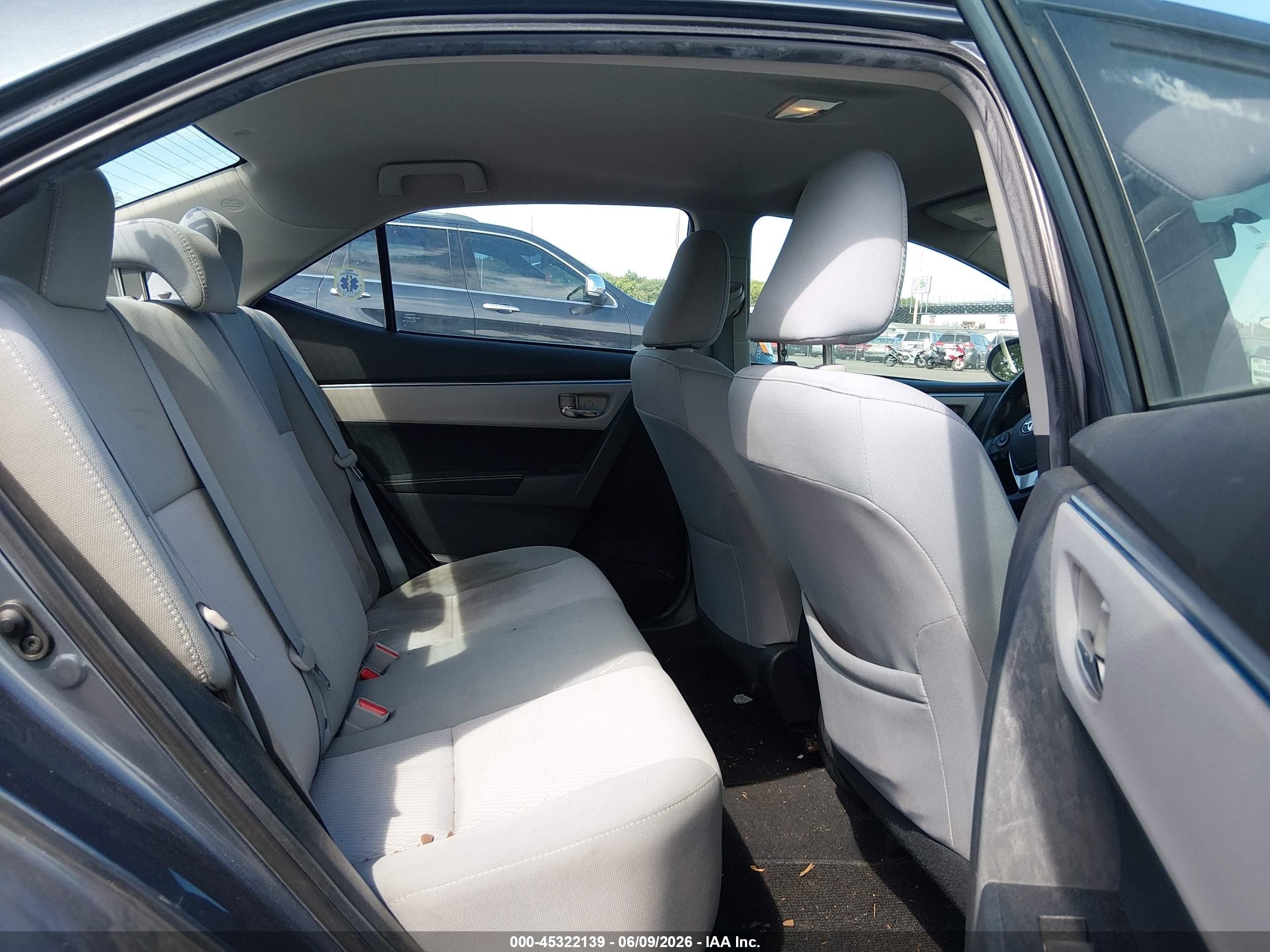 2014 Toyota Corolla Le Eco Plus Gray vin: 2T1BPRHE2EC080262