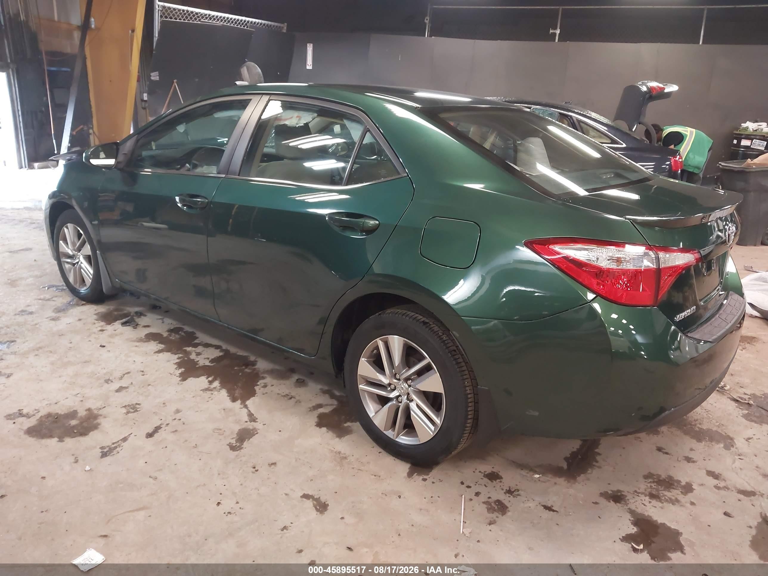 2014 Toyota Corolla Le Eco Plus Green vin: 2T1BPRHE2EC130271