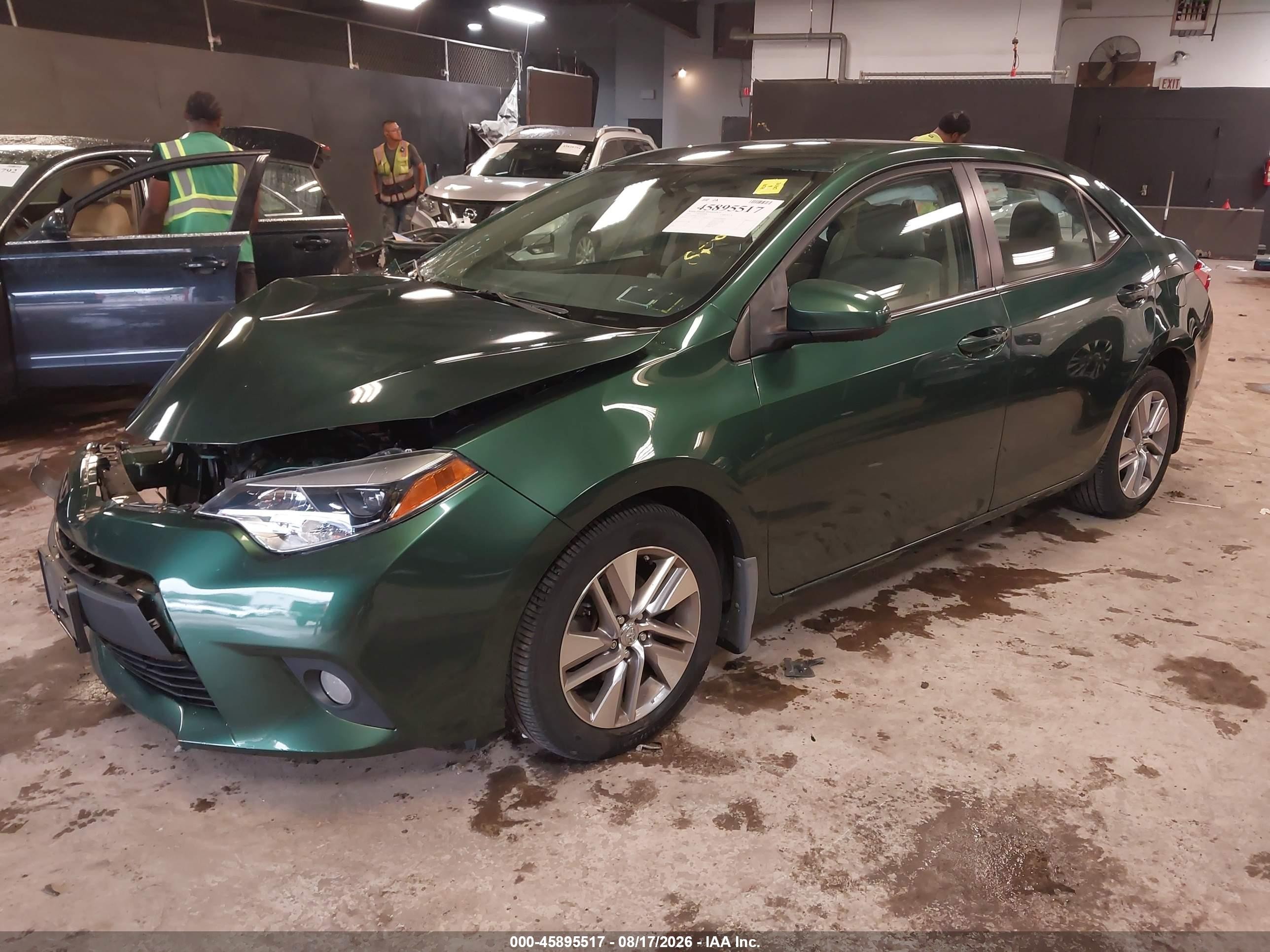 2014 Toyota Corolla Le Eco Plus Green vin: 2T1BPRHE2EC130271