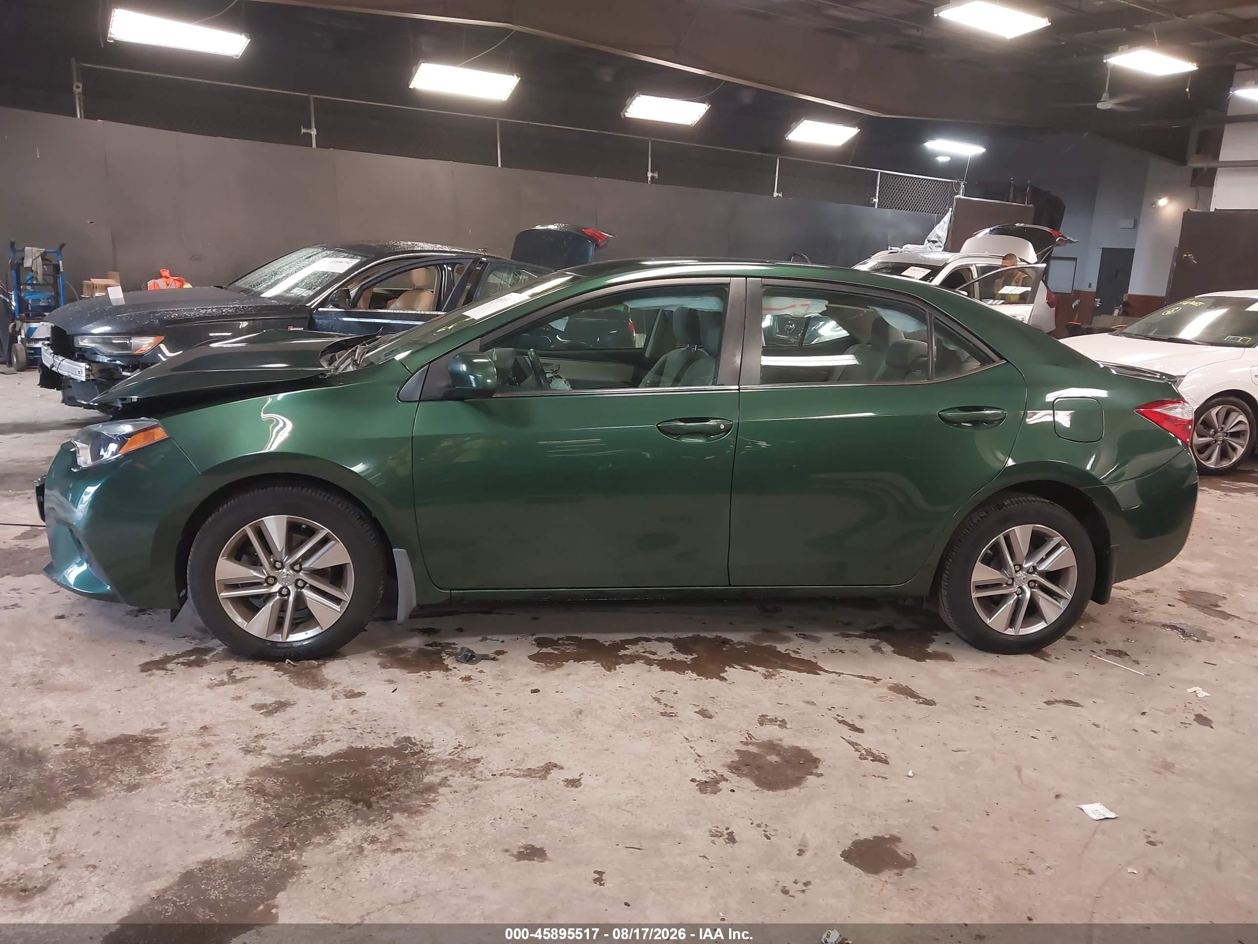 2014 Toyota Corolla Le Eco Plus Green vin: 2T1BPRHE2EC130271