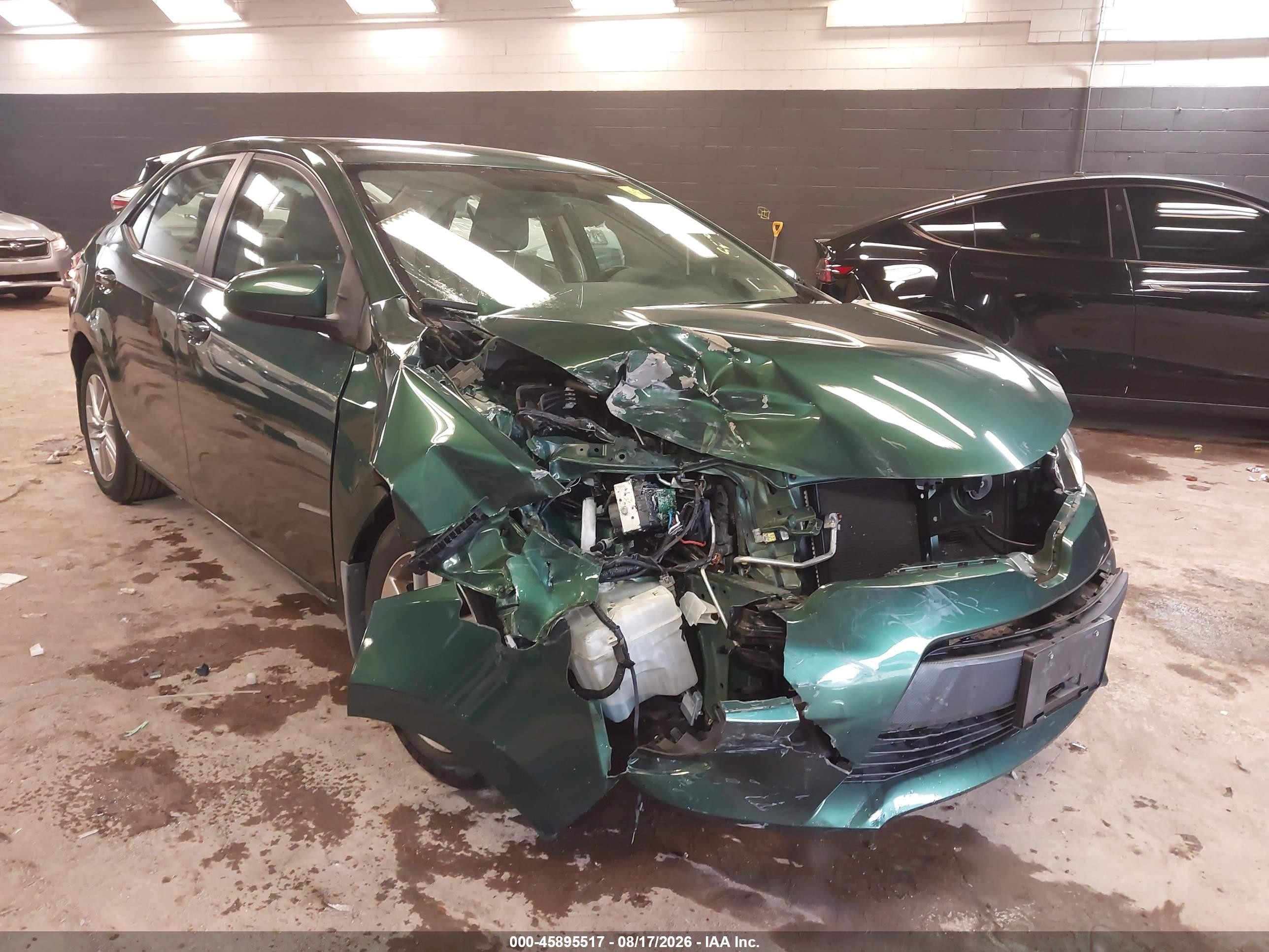 2014 Toyota Corolla Le Eco Plus Green vin: 2T1BPRHE2EC130271