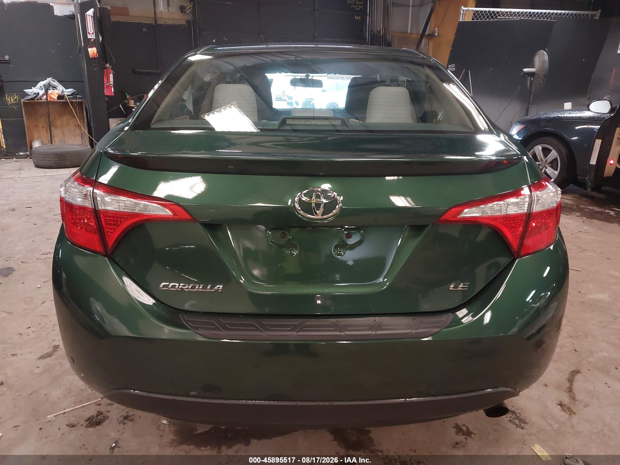 2014 Toyota Corolla Le Eco Plus Green vin: 2T1BPRHE2EC130271