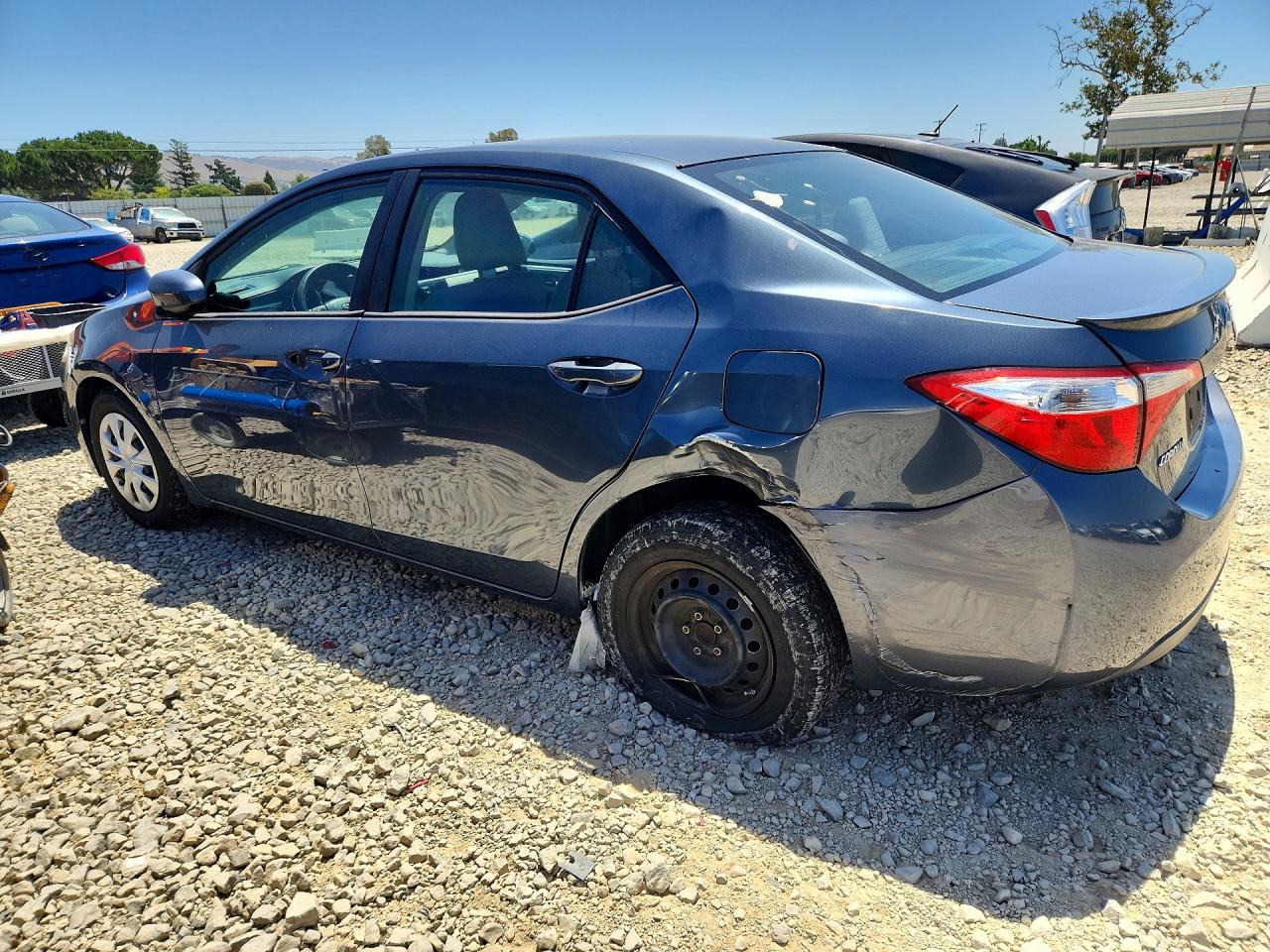 2014 Toyota Corolla Le Eco Gray vin: 2T1BPRHE3EC016277