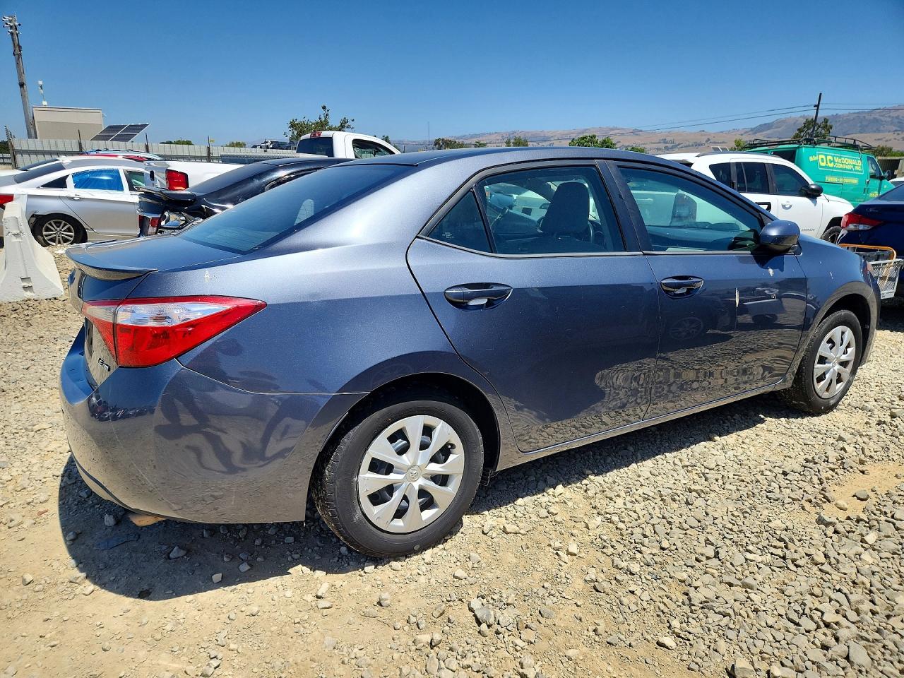 2014 Toyota Corolla Le Eco Gray vin: 2T1BPRHE3EC016277