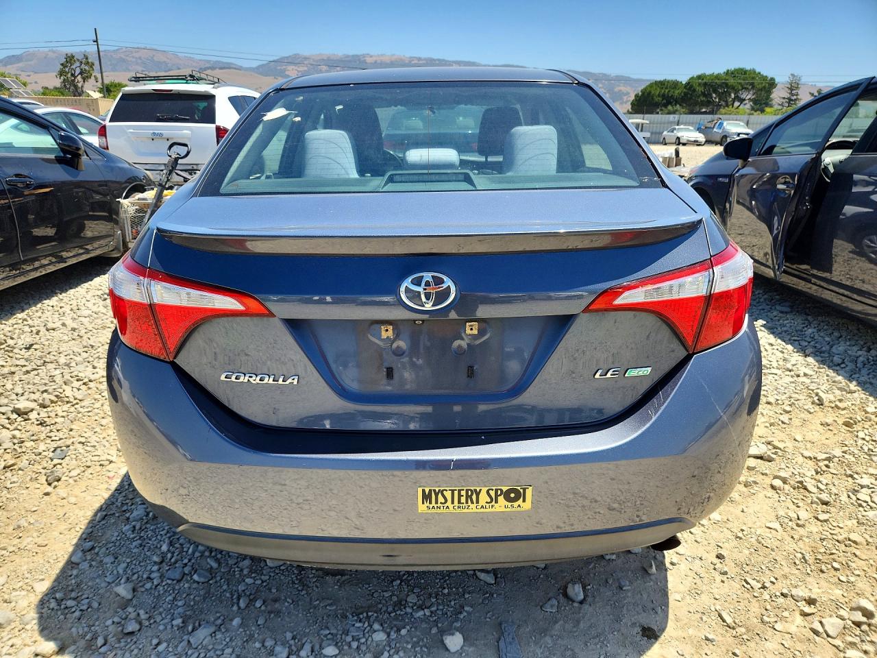 2014 Toyota Corolla Le Eco Gray vin: 2T1BPRHE3EC016277