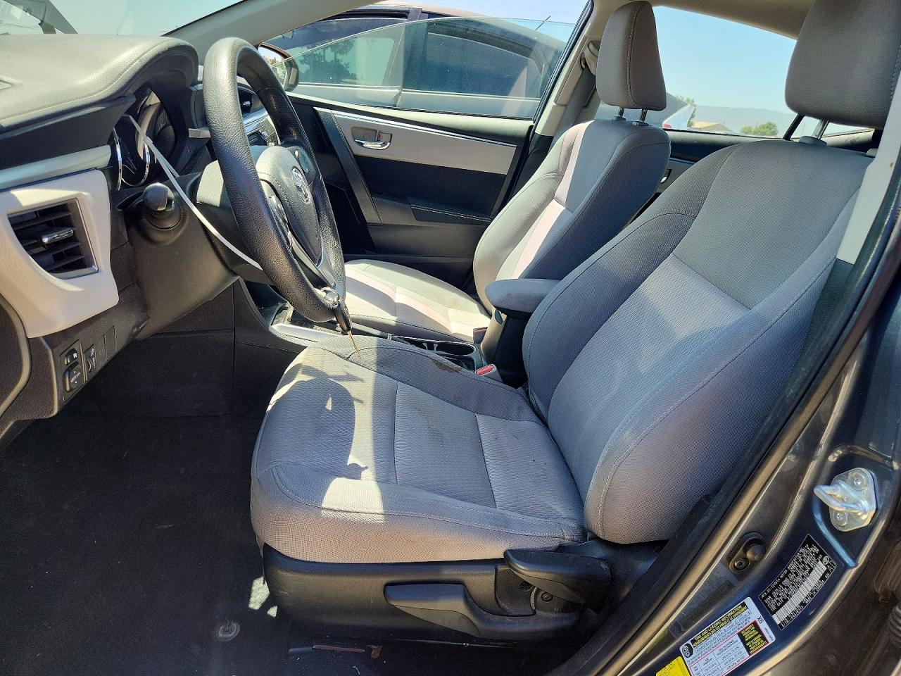 2014 Toyota Corolla Le Eco Gray vin: 2T1BPRHE3EC016277