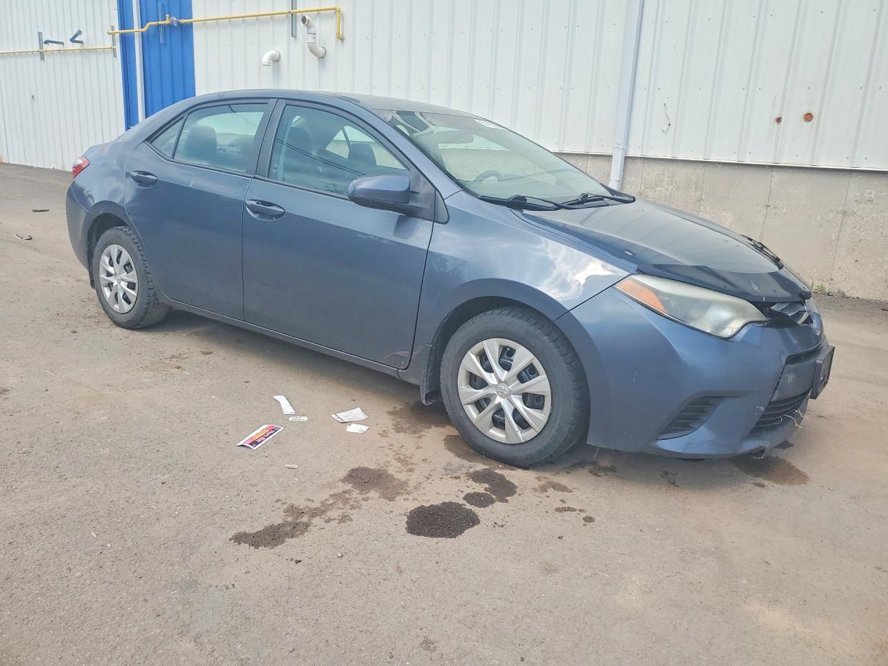 2014 Toyota Corolla Le Eco Gray vin: 2T1BPRHE3EC031443