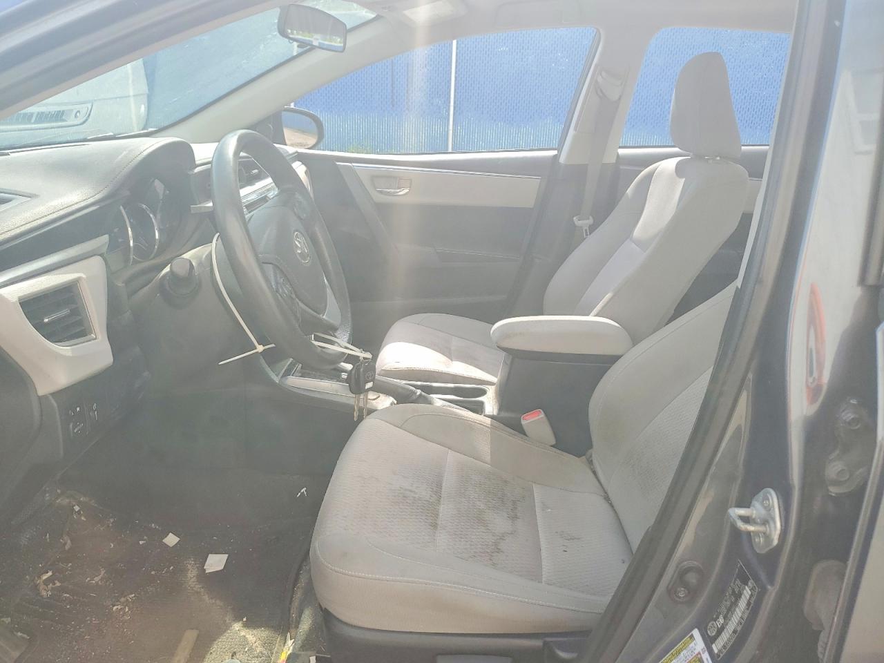2014 Toyota Corolla Le Eco Gray vin: 2T1BPRHE3EC031443
