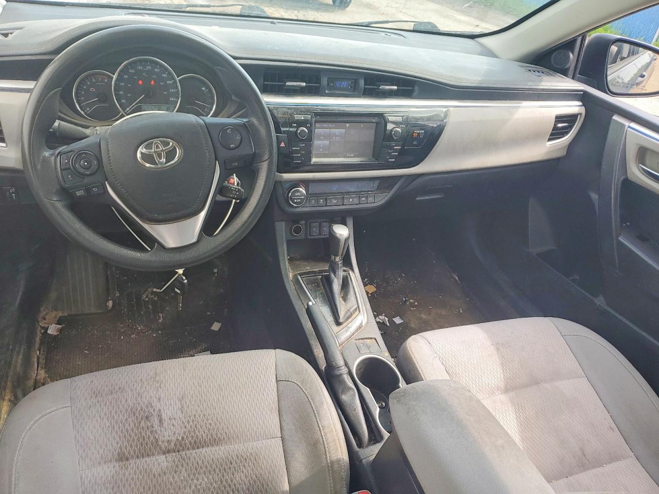 2014 Toyota Corolla Le Eco Gray vin: 2T1BPRHE3EC031443