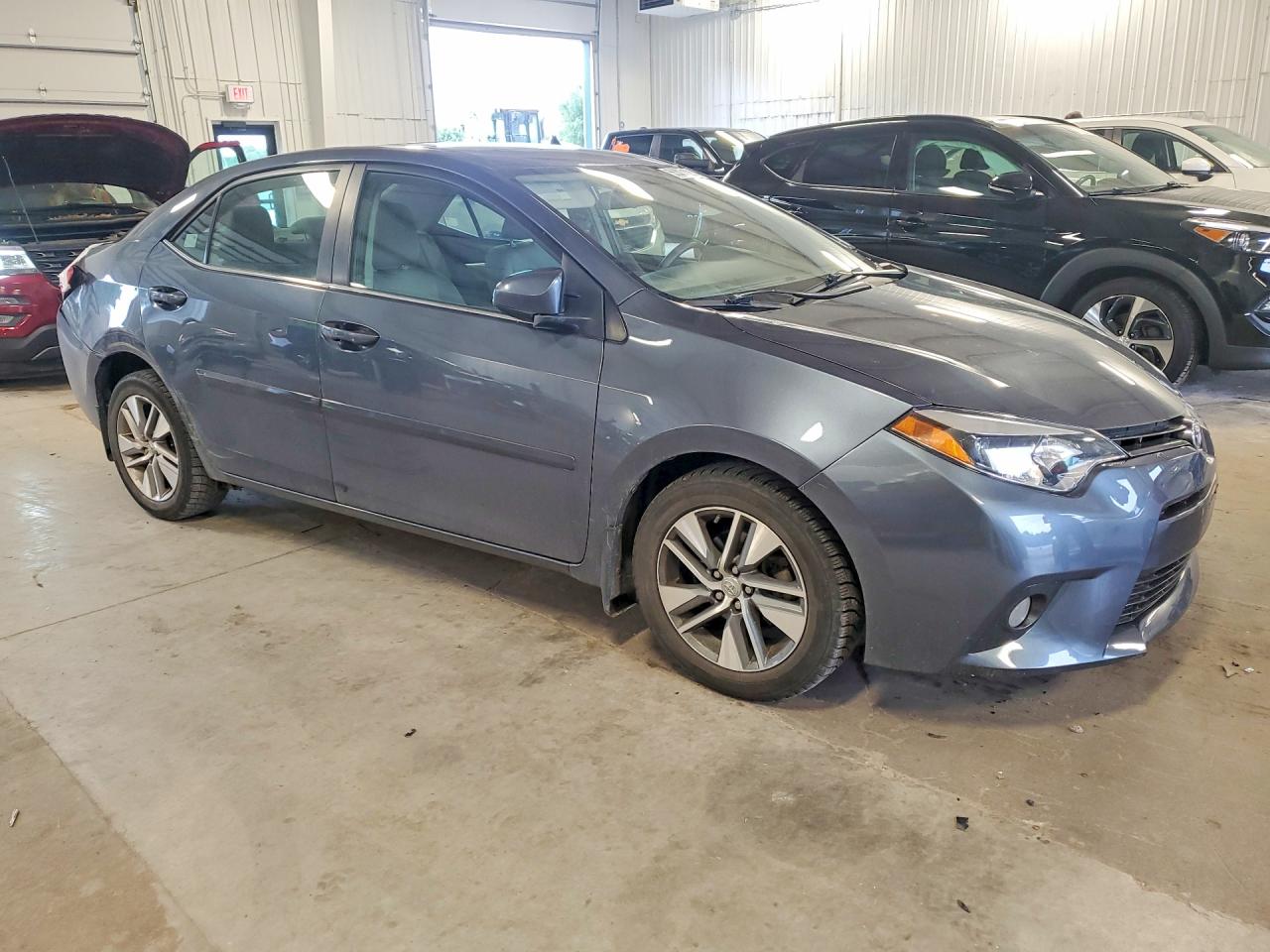 2015 Toyota Corolla Le Eco Plus Blue vin: 2T1BPRHE3FC308500