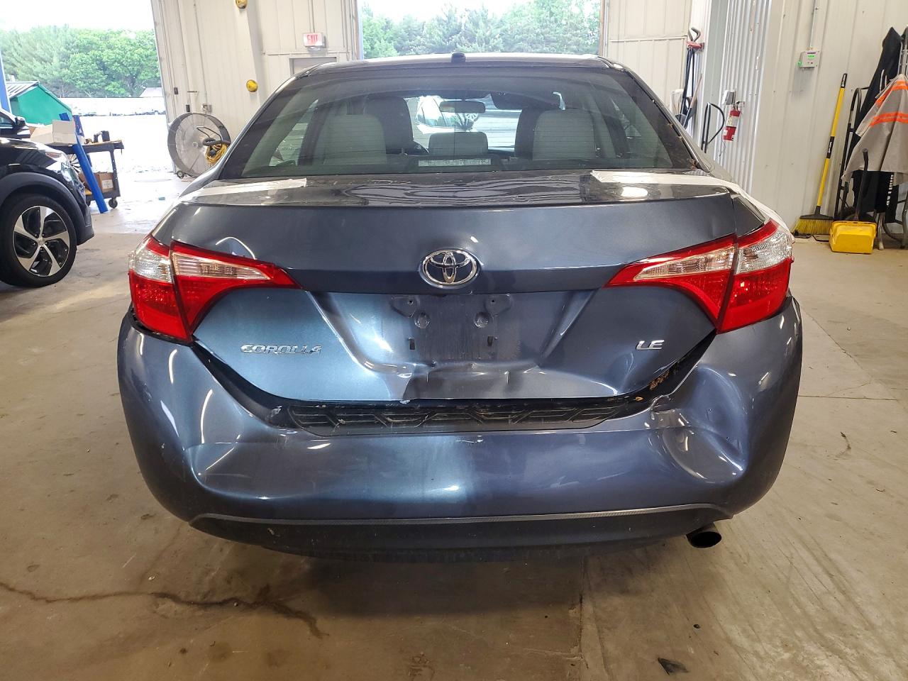 2015 Toyota Corolla Le Eco Plus Blue vin: 2T1BPRHE3FC308500