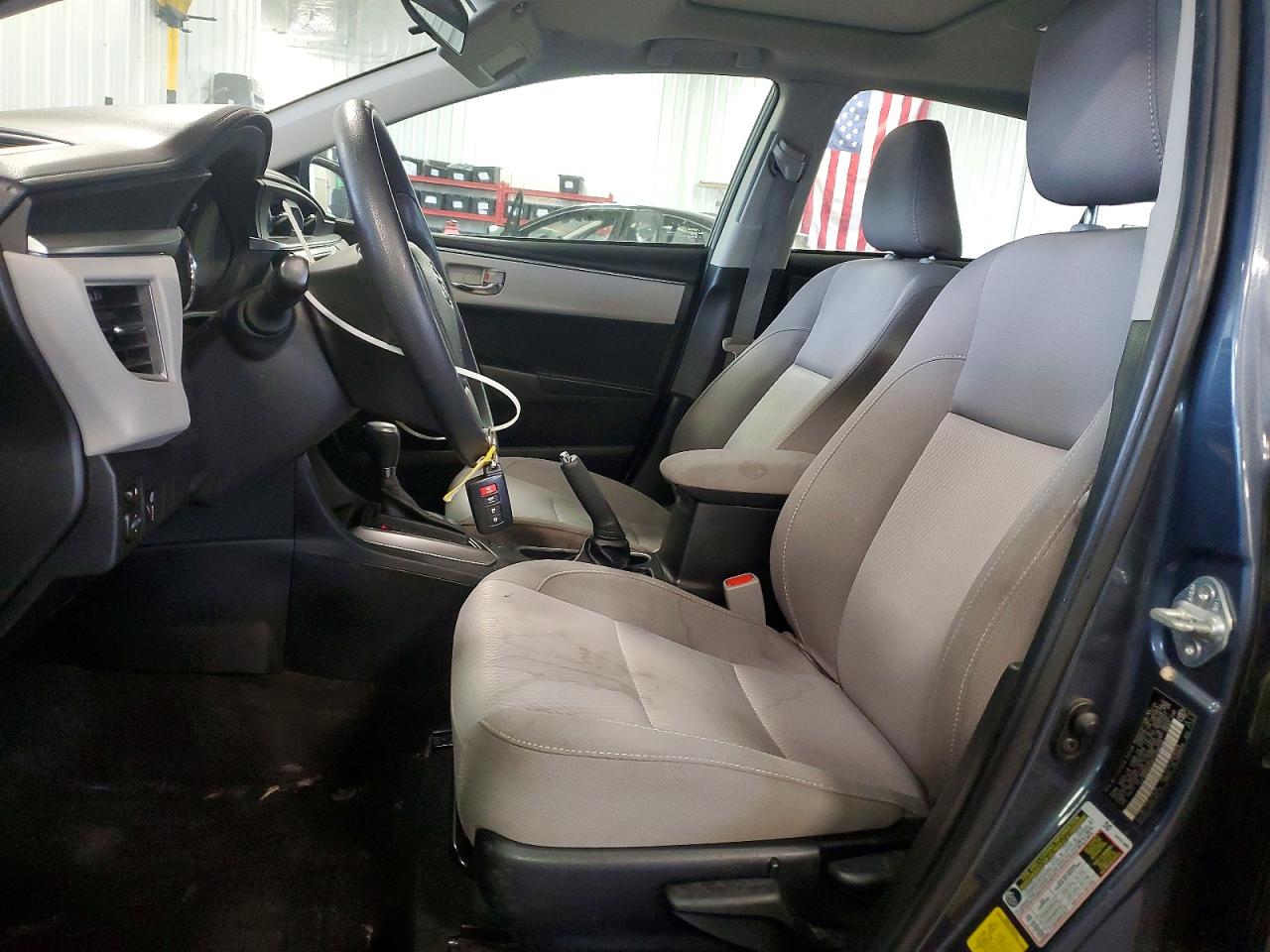 2015 Toyota Corolla Le Eco Plus Blue vin: 2T1BPRHE3FC308500