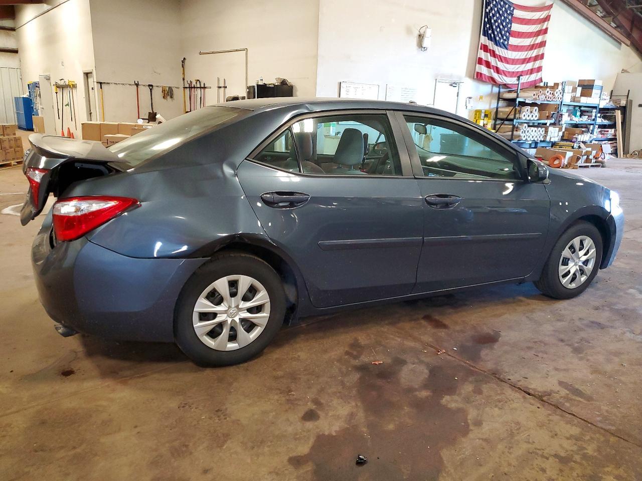 2015 Toyota Corolla Le Eco Gray vin: 2T1BPRHE3FC359995