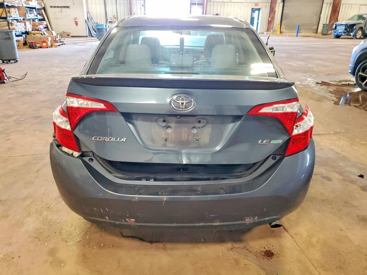 2015 Toyota Corolla Le Eco Gray vin: 2T1BPRHE3FC359995