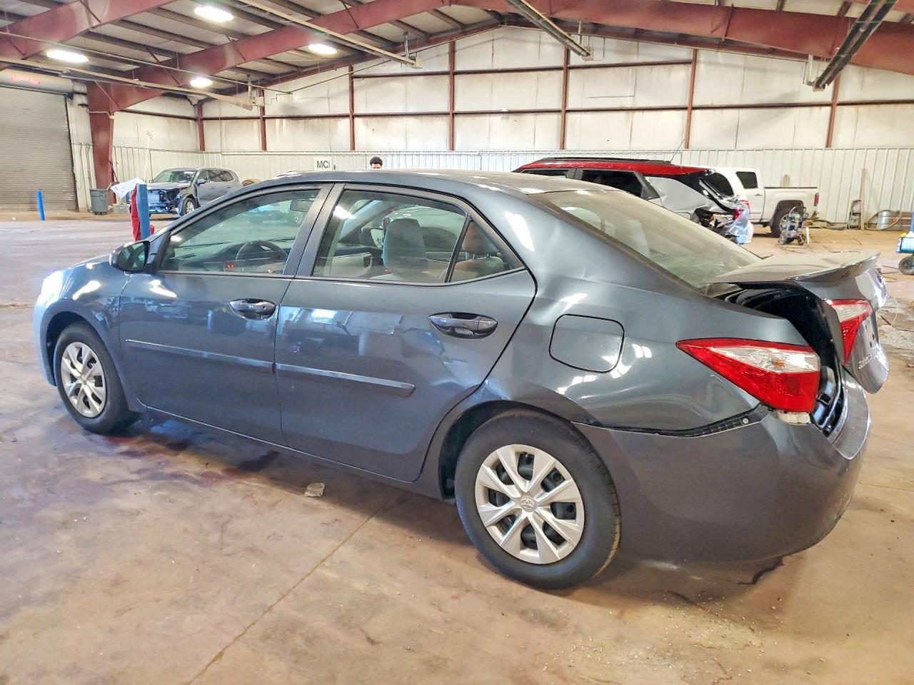 2015 Toyota Corolla Le Eco Gray vin: 2T1BPRHE3FC359995
