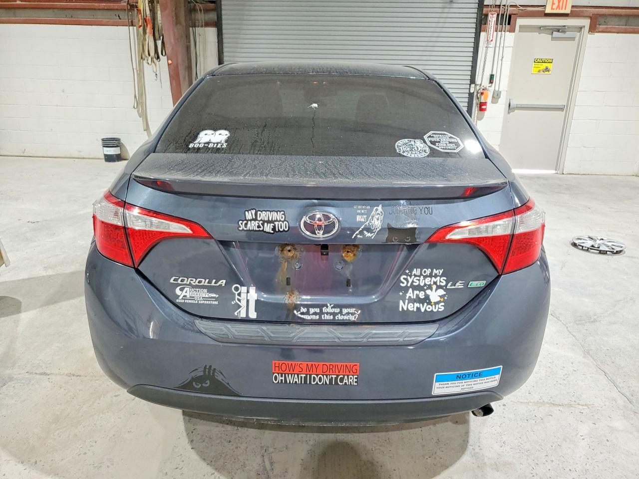 2014 Toyota Corolla Le Eco Charcoal vin: 2T1BPRHE4EC003490