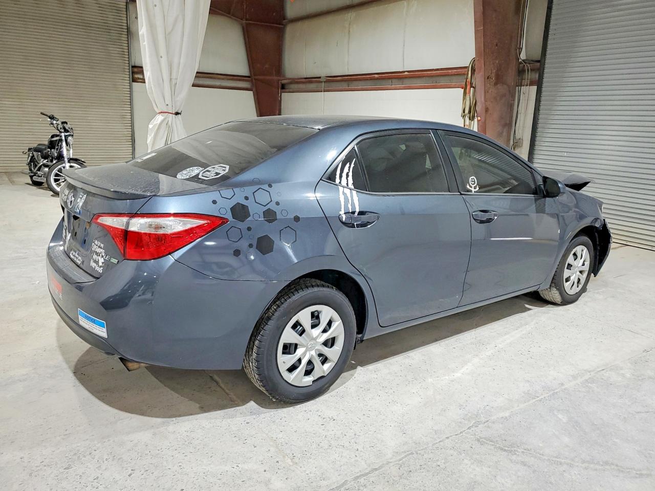 2014 Toyota Corolla Le Eco Charcoal vin: 2T1BPRHE4EC003490