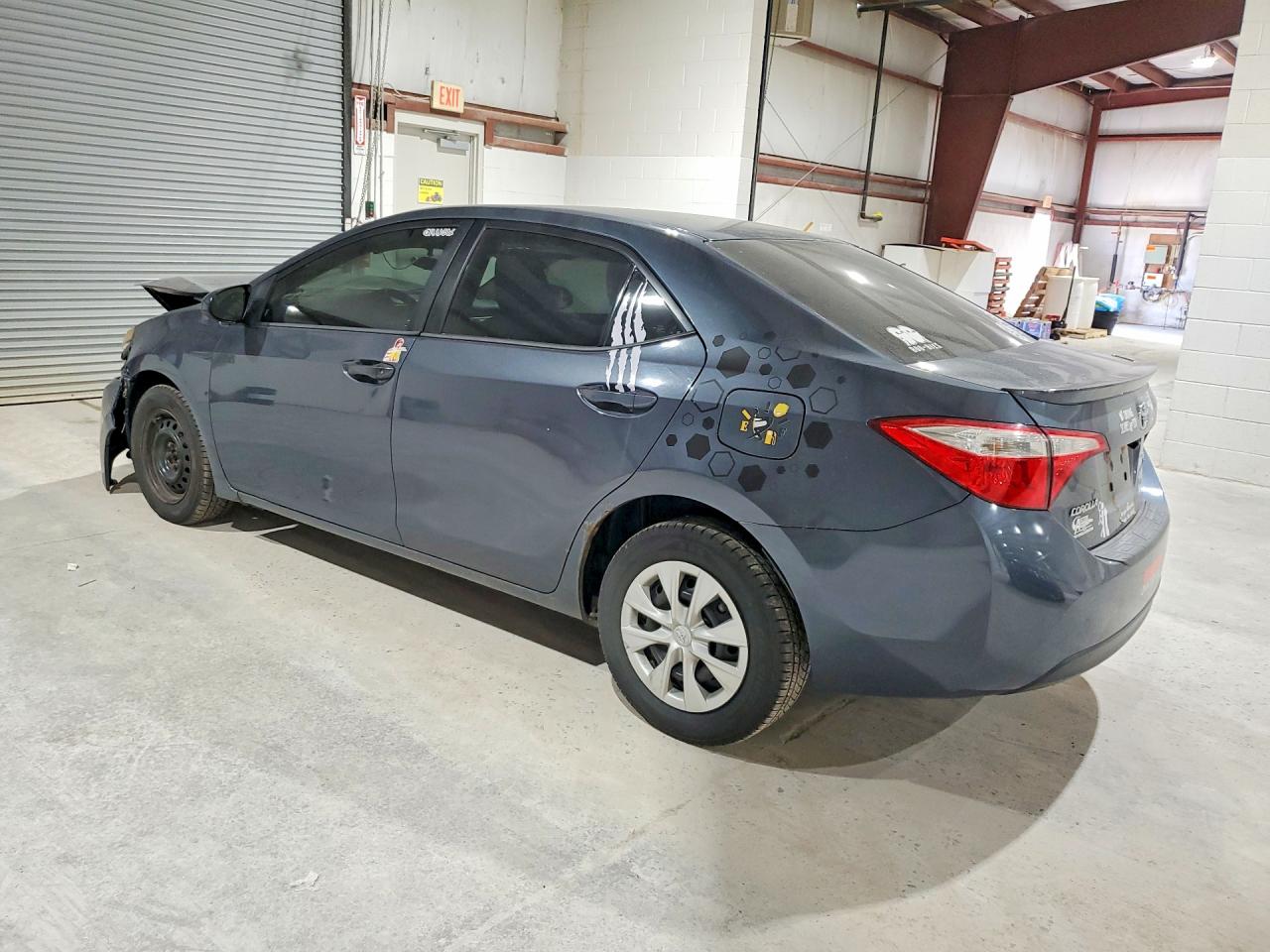 2014 Toyota Corolla Le Eco Charcoal vin: 2T1BPRHE4EC003490
