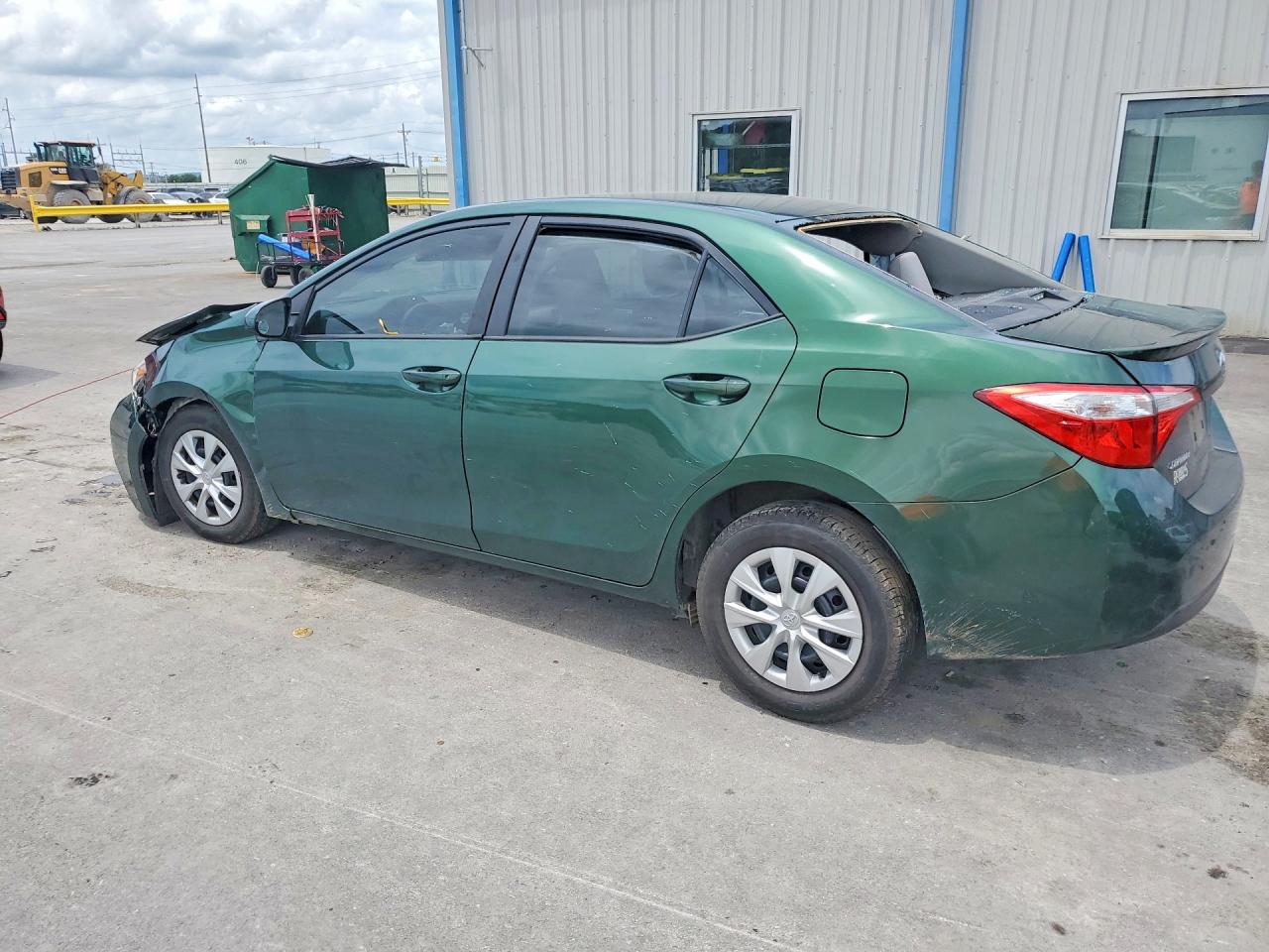 2014 Toyota Corolla Green vin: 2T1BPRHE4EC035811