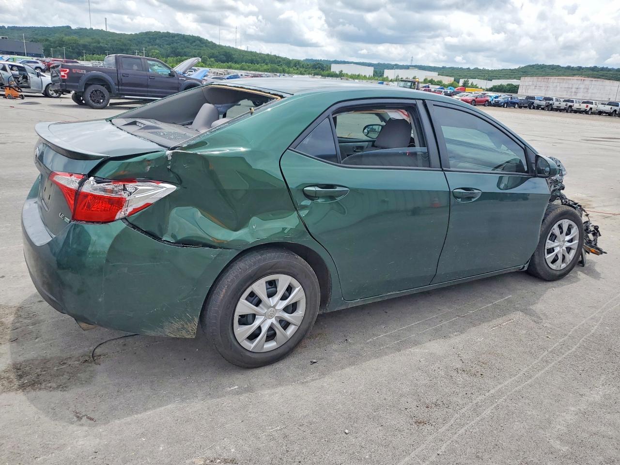 2014 Toyota Corolla Green vin: 2T1BPRHE4EC035811