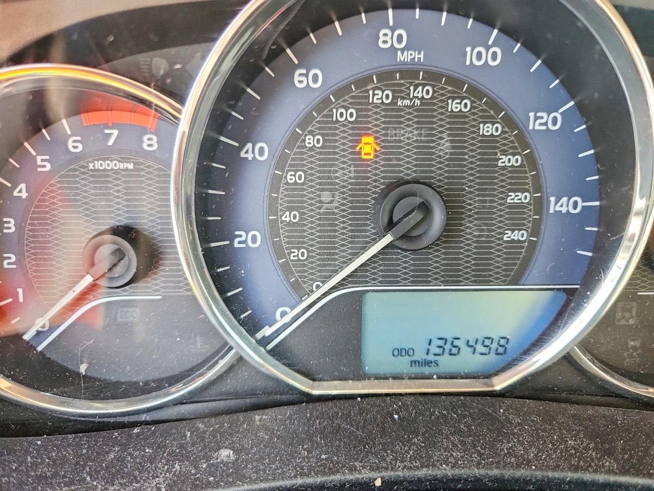 2014 Toyota Corolla Le Eco Серый vin: 2T1BPRHE4EC091618