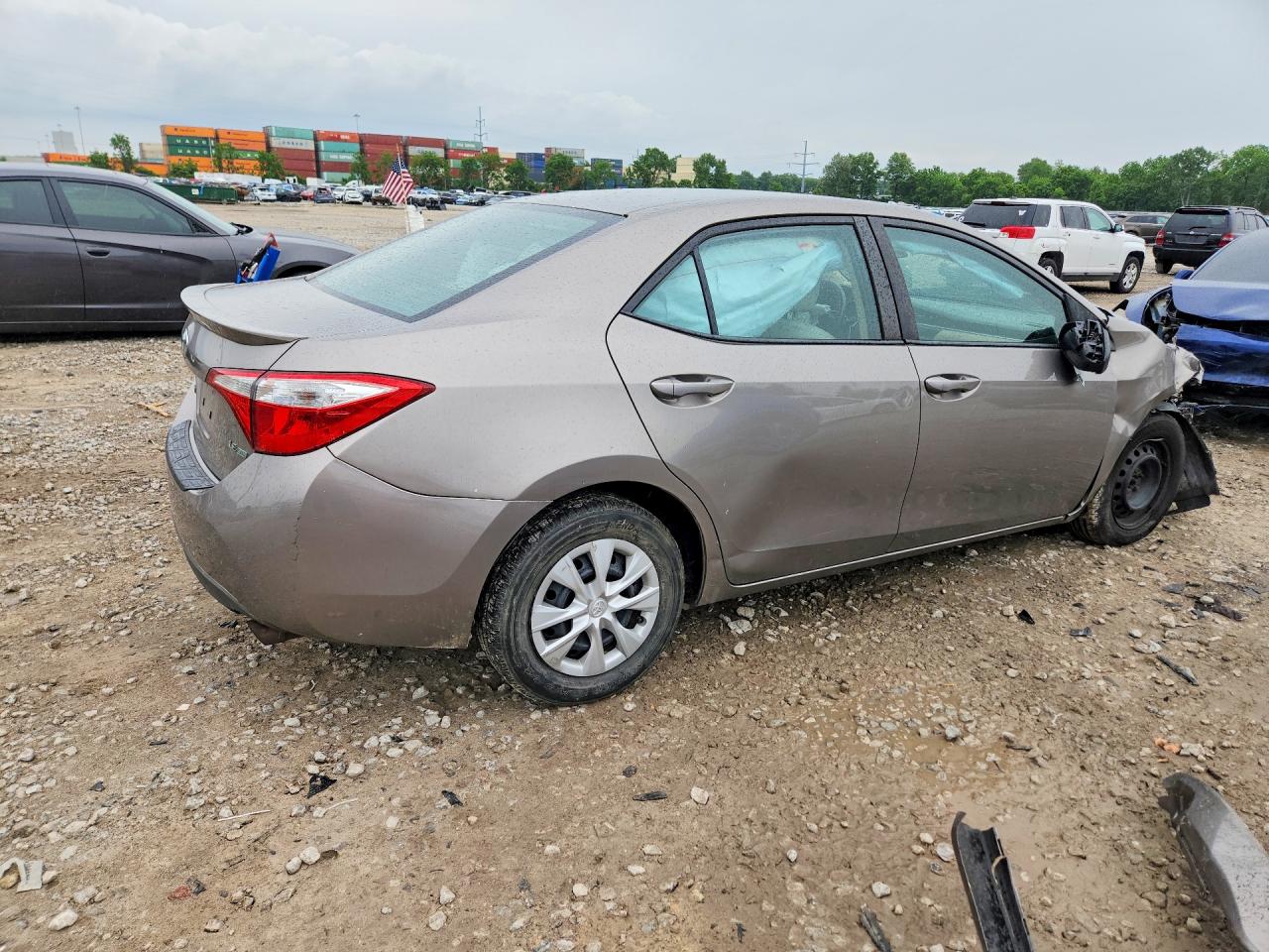 2014 Toyota Corolla Le Eco Серый vin: 2T1BPRHE4EC091618