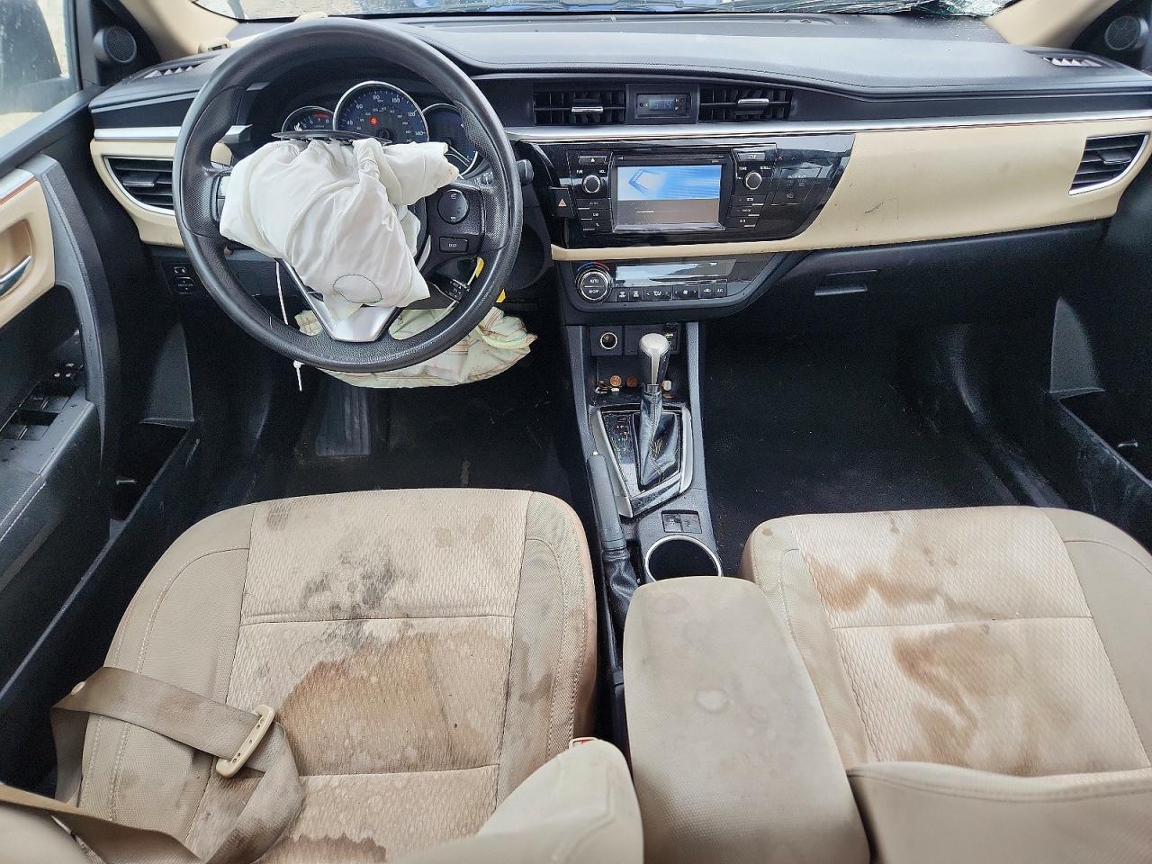 2014 Toyota Corolla Le Eco Серый vin: 2T1BPRHE4EC091618