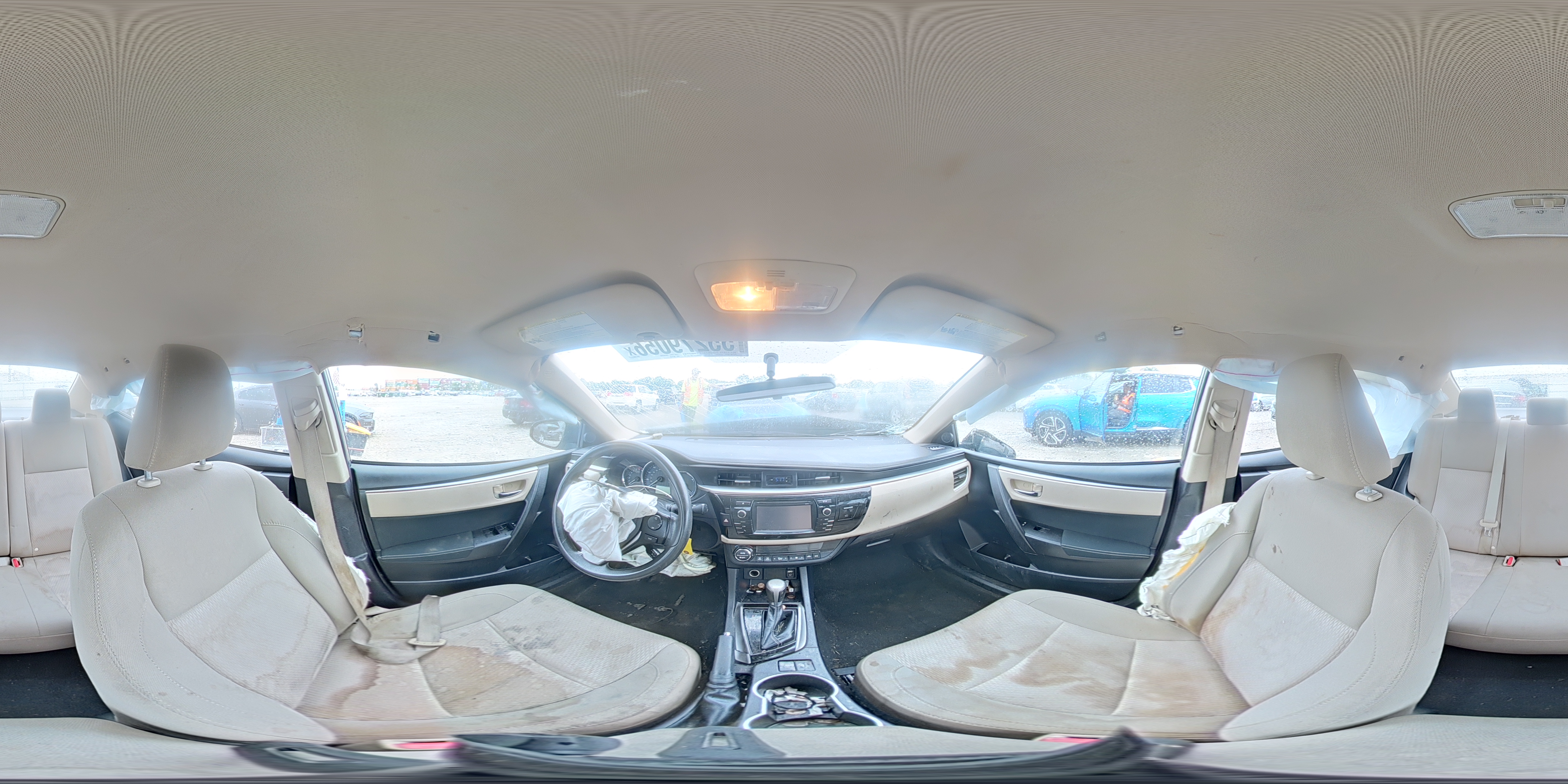 2014 Toyota Corolla Le Eco Серый vin: 2T1BPRHE4EC091618