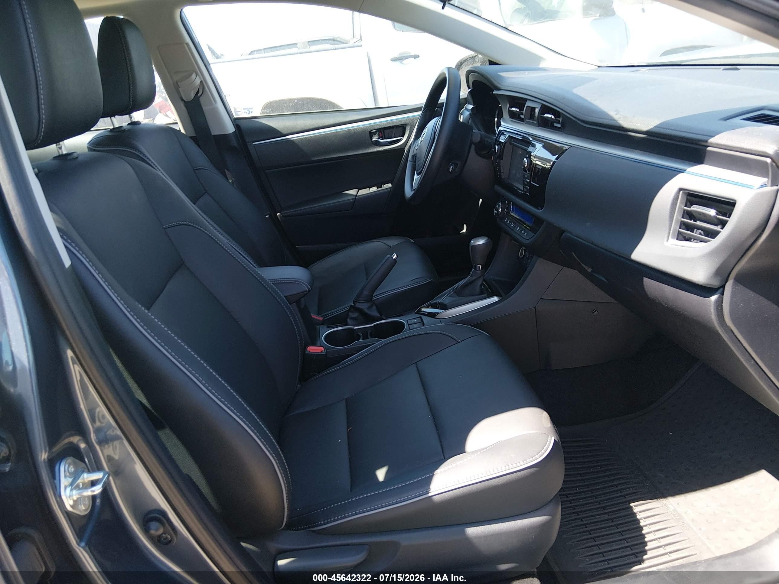 2014 Toyota Corolla Le Eco Premium Gray vin: 2T1BPRHE4EC117375
