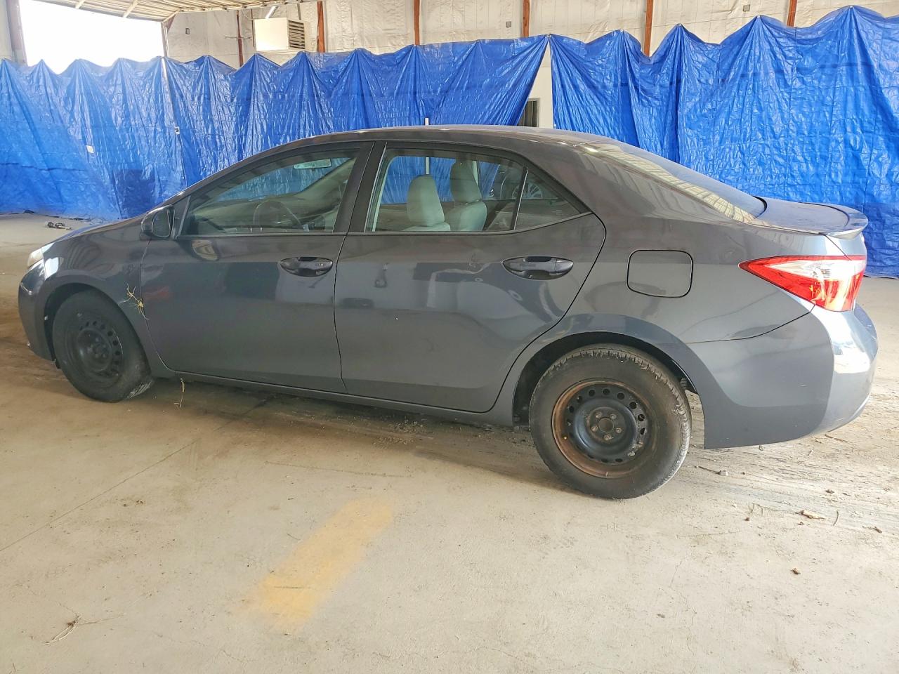 2014 Toyota Corolla Le Eco Gray vin: 2T1BPRHE4EC207142