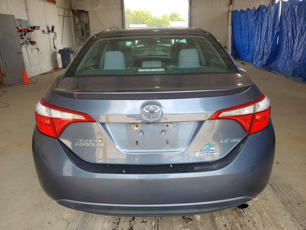 2014 Toyota Corolla Le Eco Gray vin: 2T1BPRHE4EC207142
