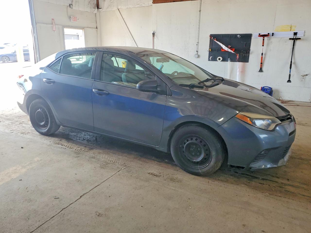 2014 Toyota Corolla Le Eco Gray vin: 2T1BPRHE4EC207142