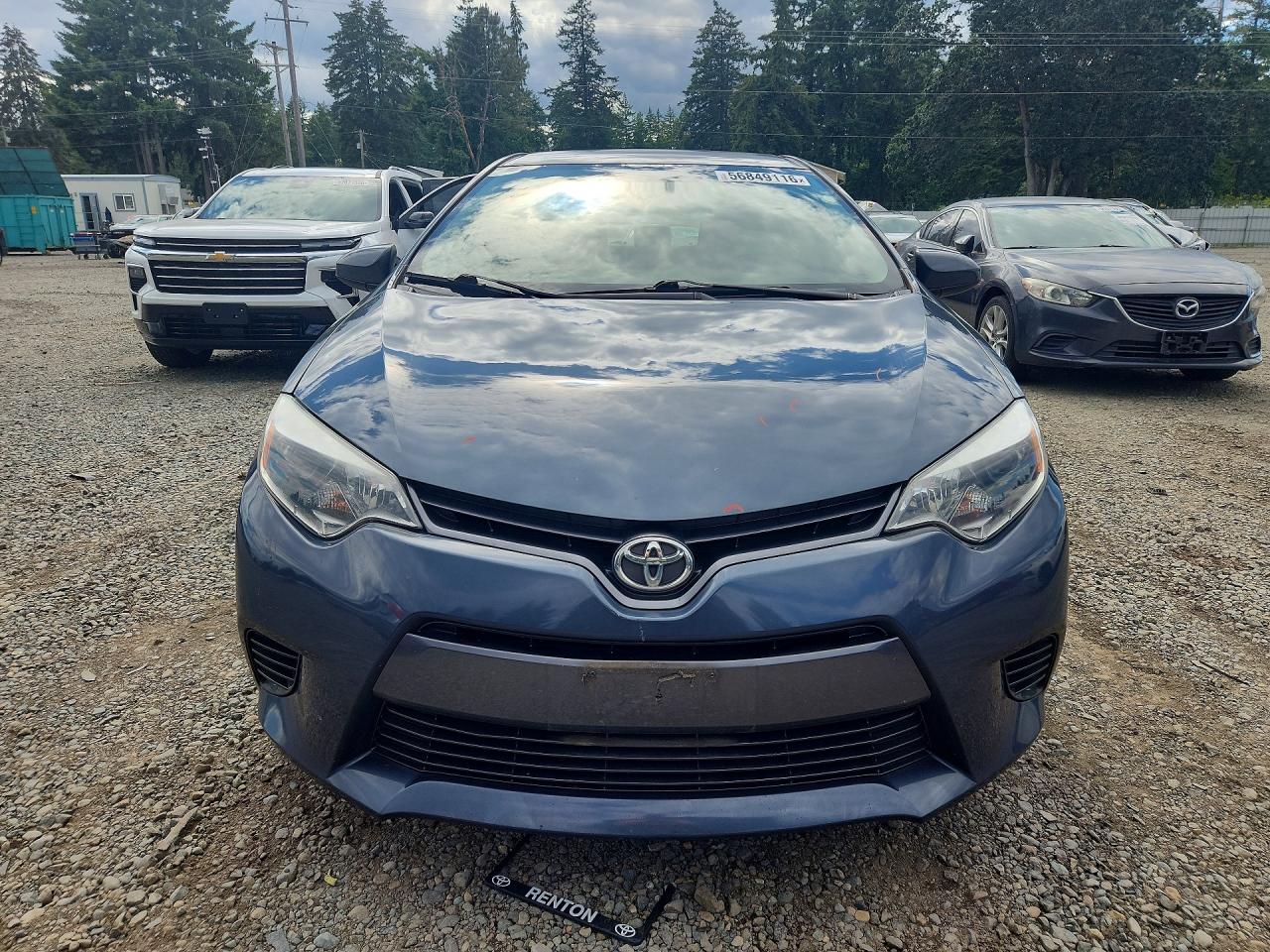 2015 Toyota Corolla Le Eco Blue vin: 2T1BPRHE4FC328528